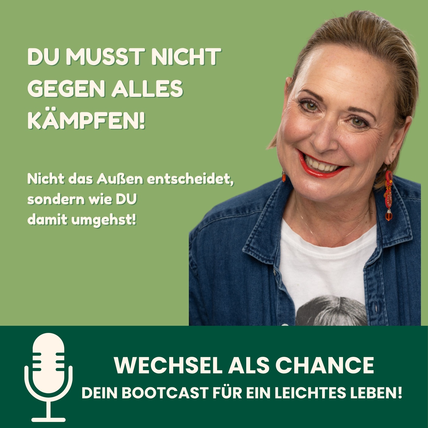 Du musst nicht gegen alles kämpfen
