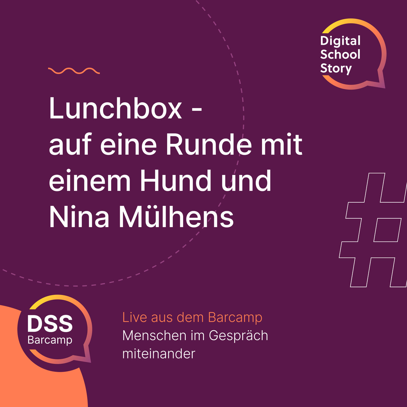 #7 Teilnehmende des #DSSCamp22 bei der #lunchbox