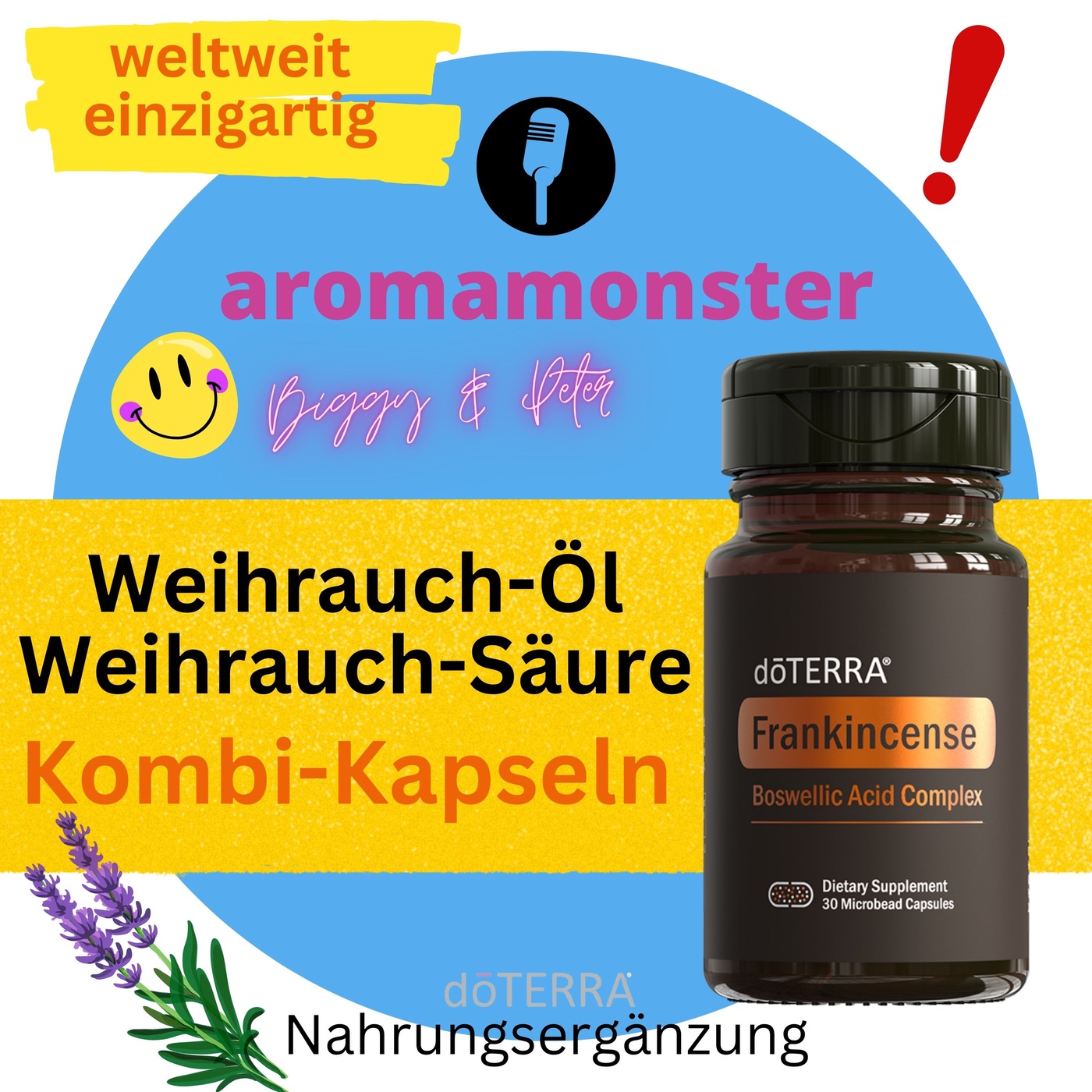 doTERRAs Weihrauch-Doppel-Kapseln