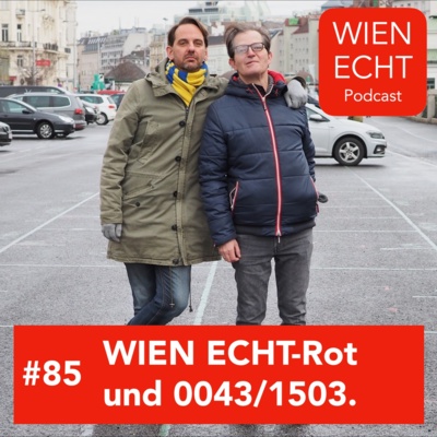 #85 - Wien echt-Rot und 0043/1503.