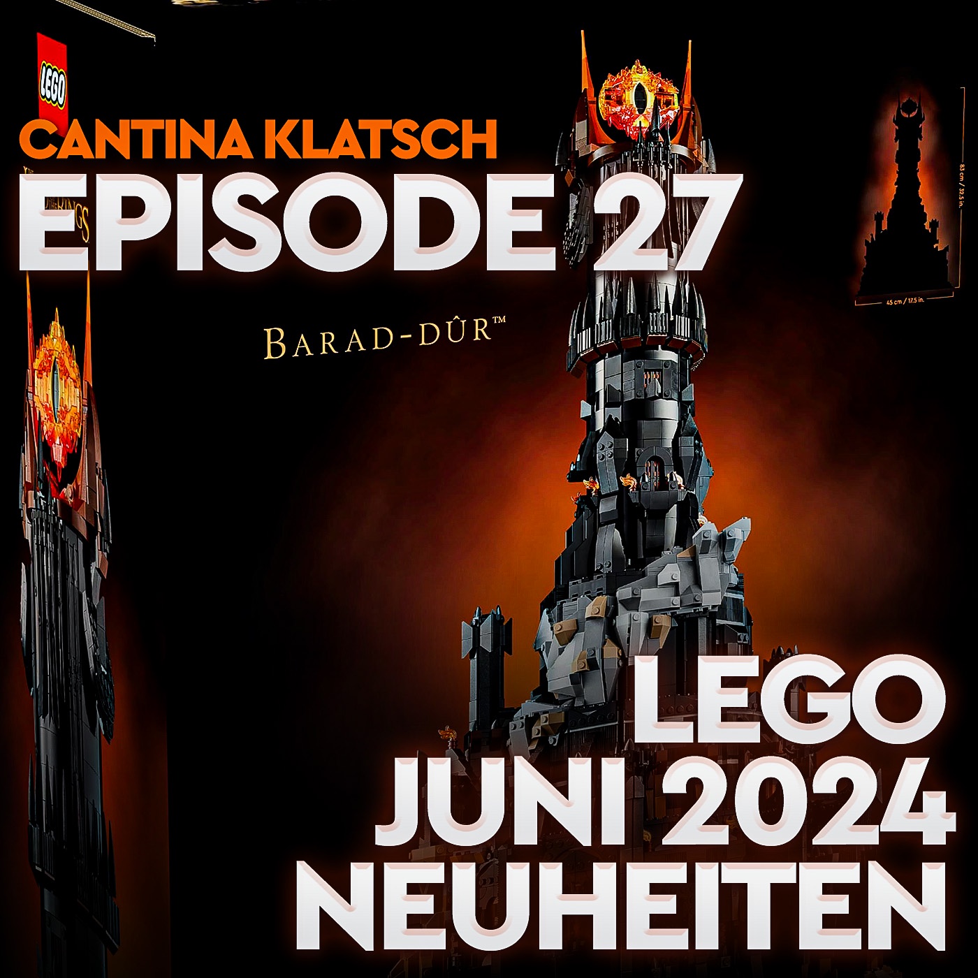 #27 - Barad-Dûr & weitere LEGO Juni Neuheiten!