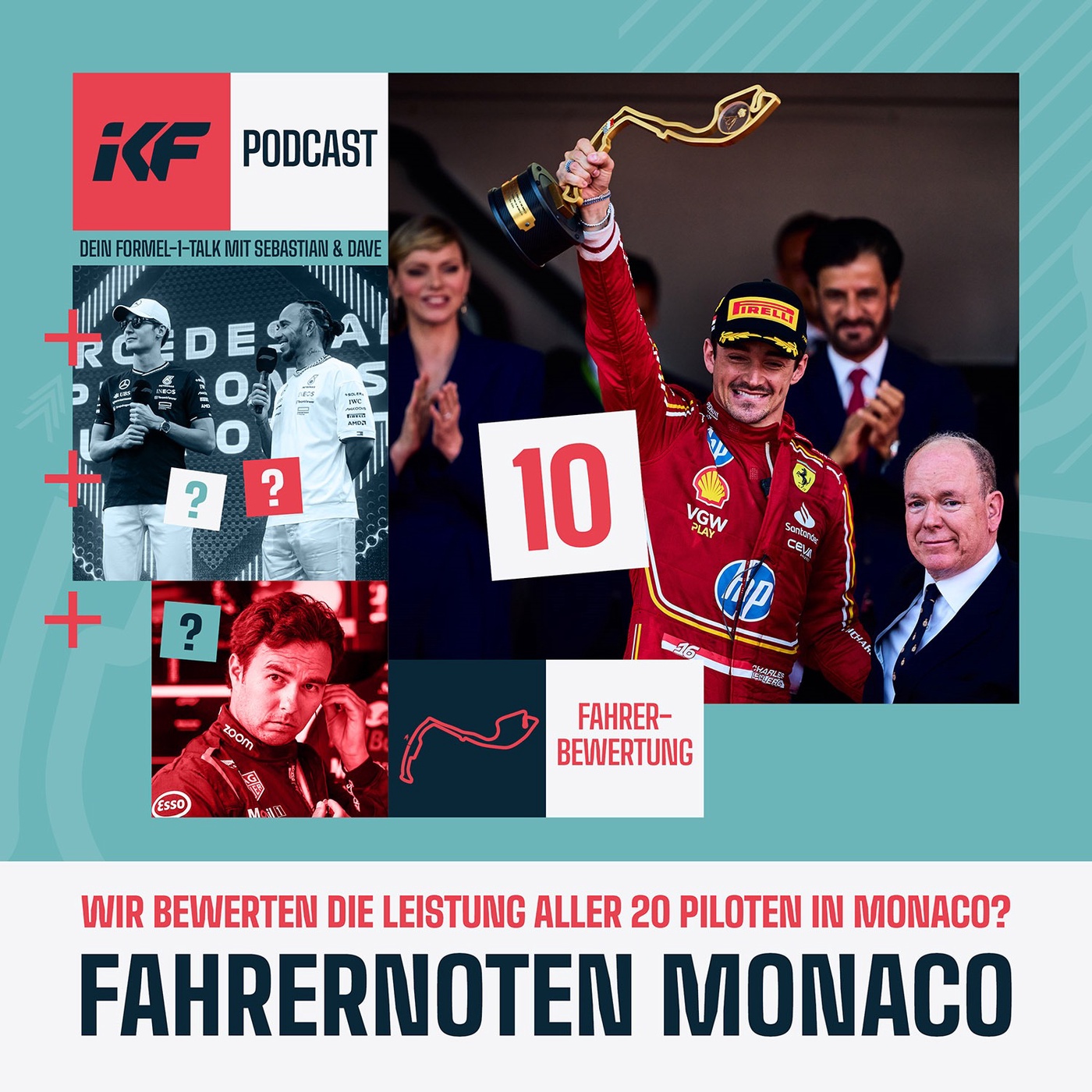 Fahrerwertungen zum GP von Monaco 2024