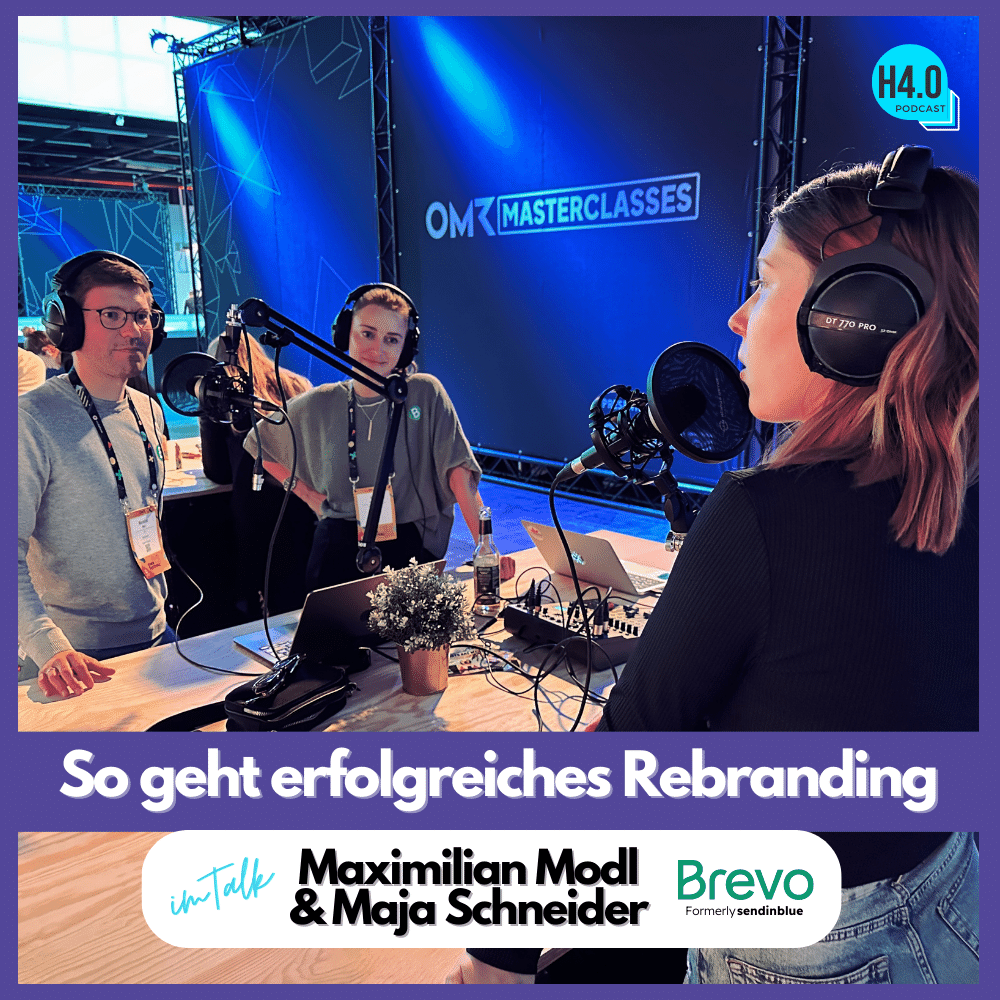 #127 Brevo - So geht erfolgreiches Rebranding | Maja Schneider & Maximilian Modl (ehem. Sendinblue)