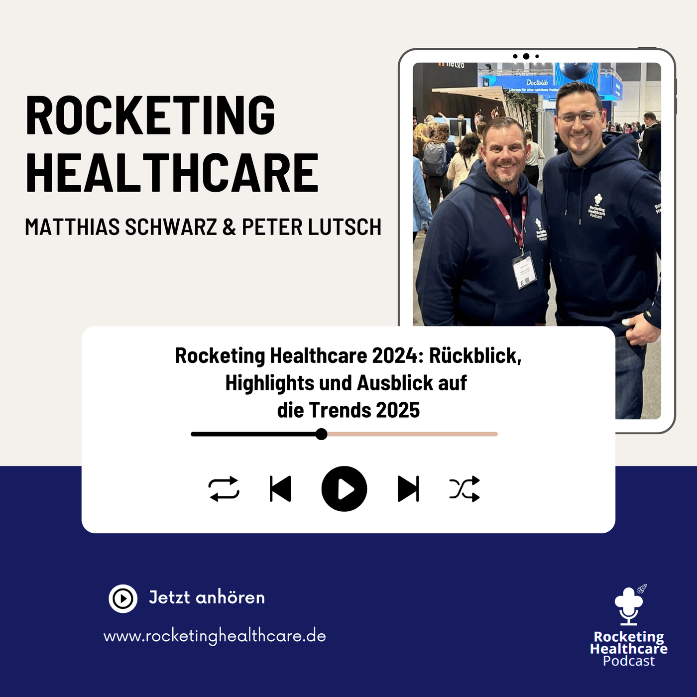 RHC 039: Rocketing Healthcare 2024: Rückblick, Highlights und Ausblick auf die Trends 2025