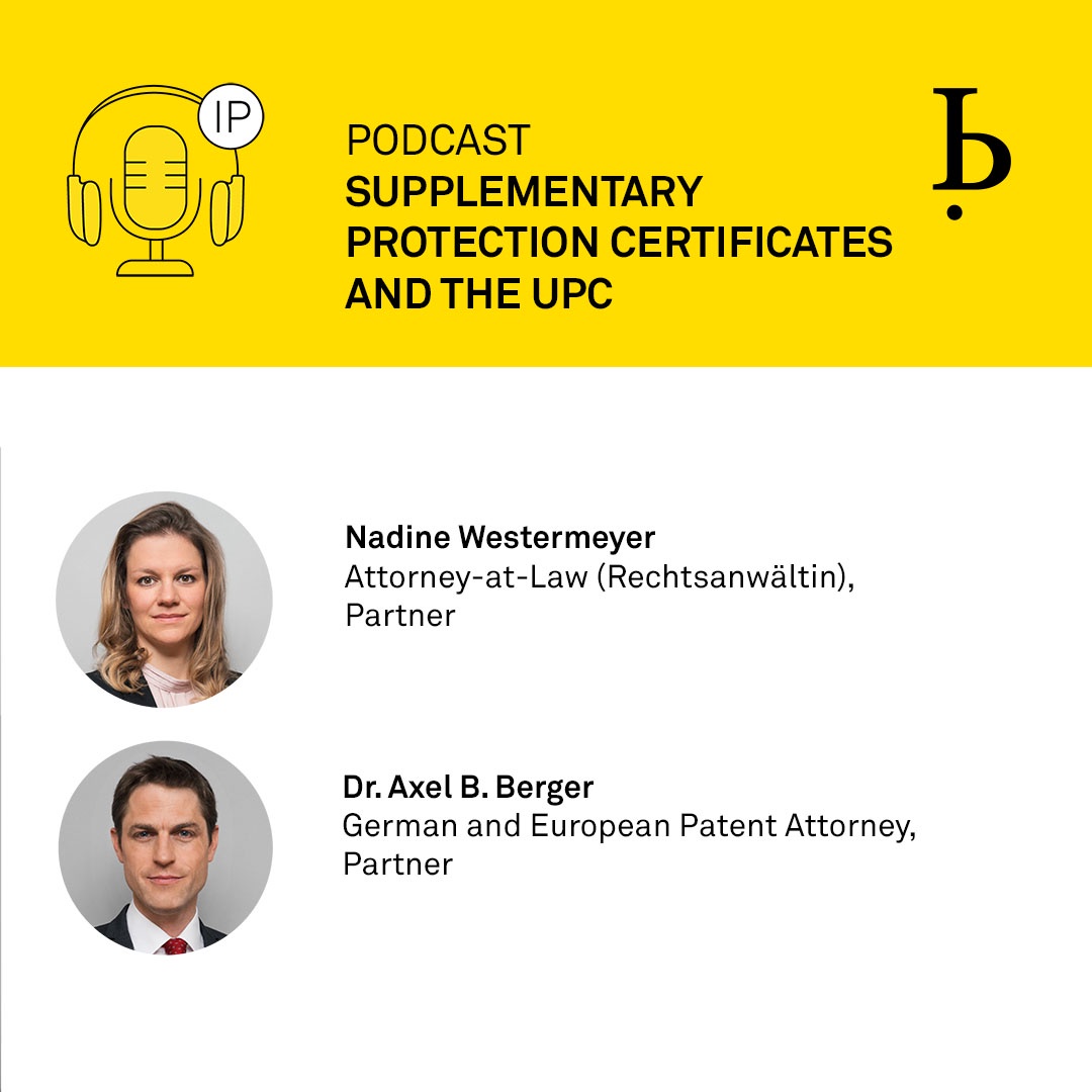 IP Expert Talk: Supplementary Protection Certificates in the system of the Unified Patent Court