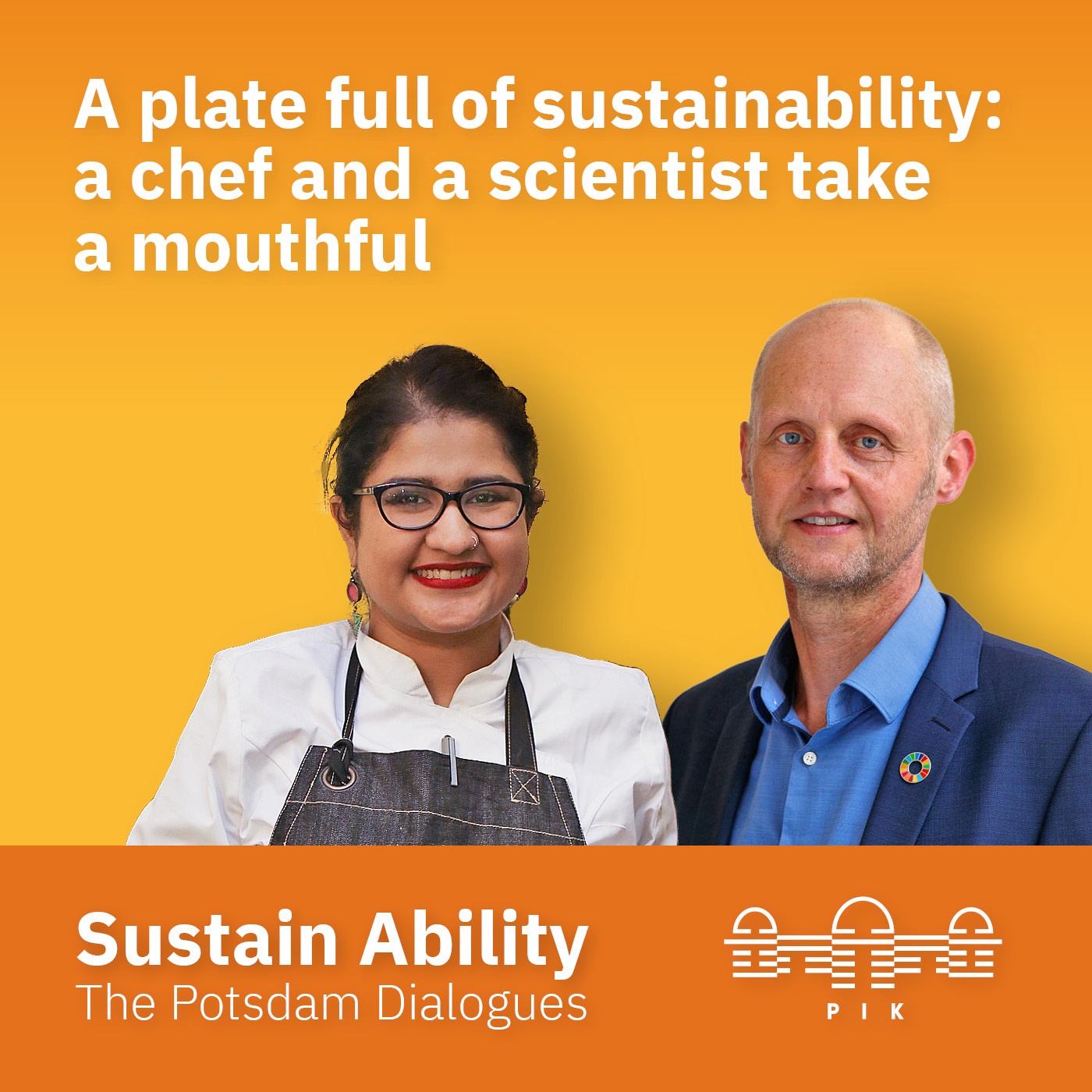 A plate full of sustainability: a chef and a scientist take a mouthful