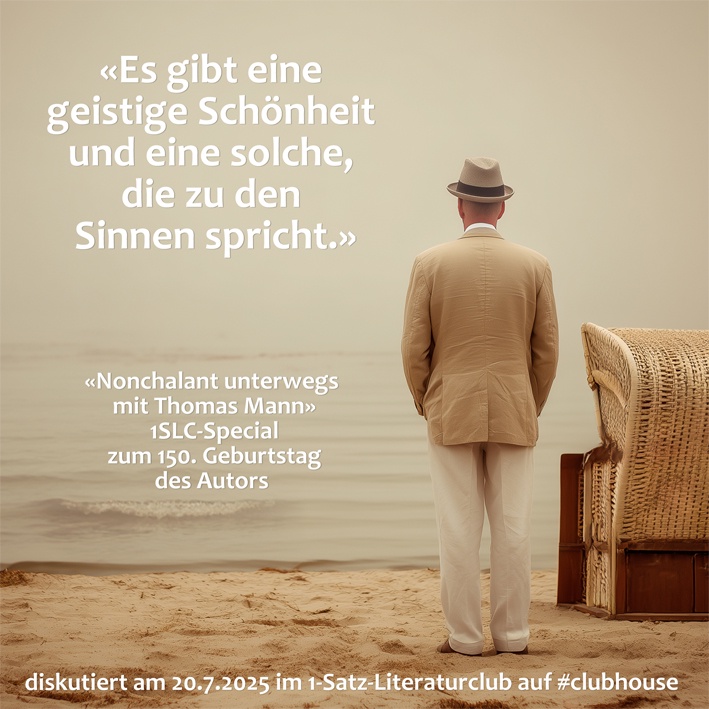 «Es gibt eine geistige Schönheit und eine solche, die zu den Sinnen spricht.»