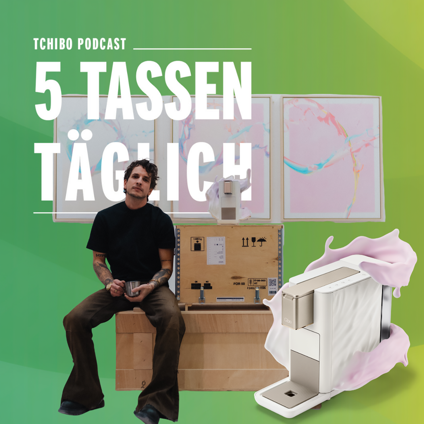 Kann Kaffee Kunst? Die Qbo Künstlerkooperation