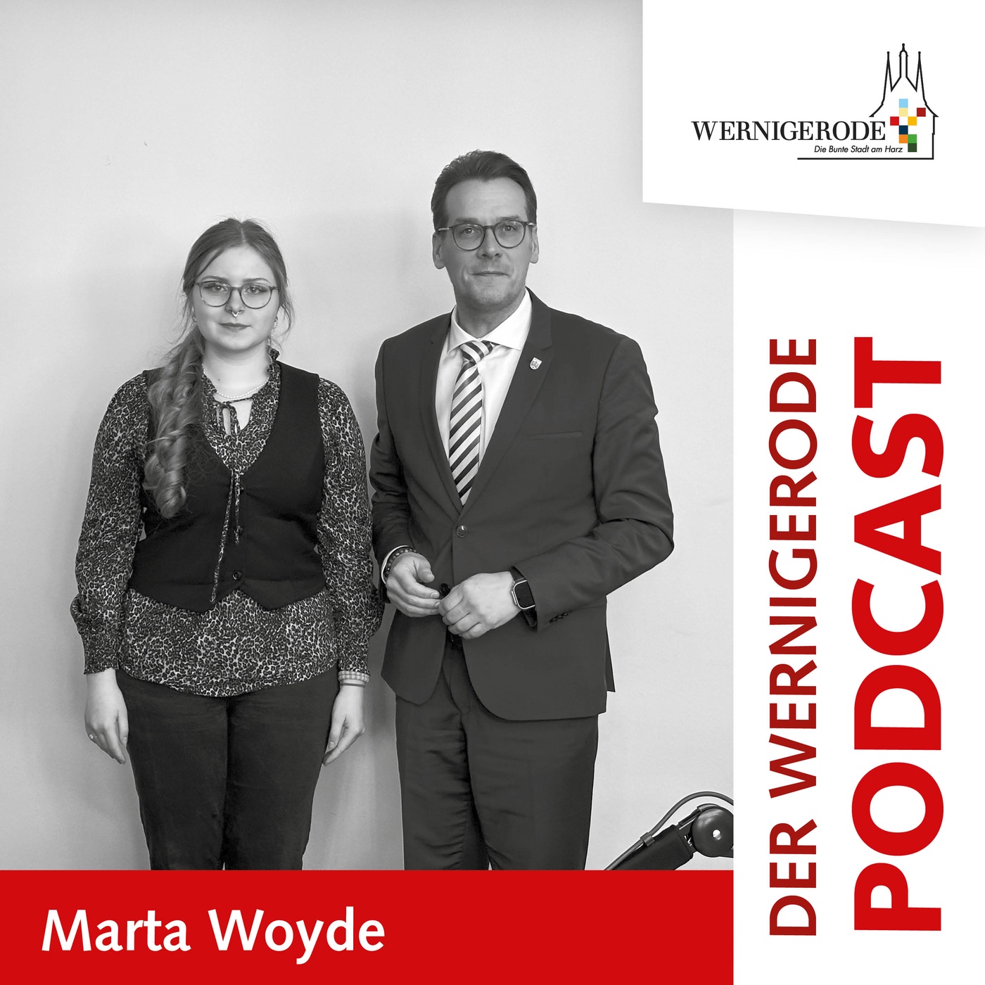 Wernigerode Podcast  #34 - Oberbürgermeister Tobias Kascha im Gespräch mit Marta Woyde.