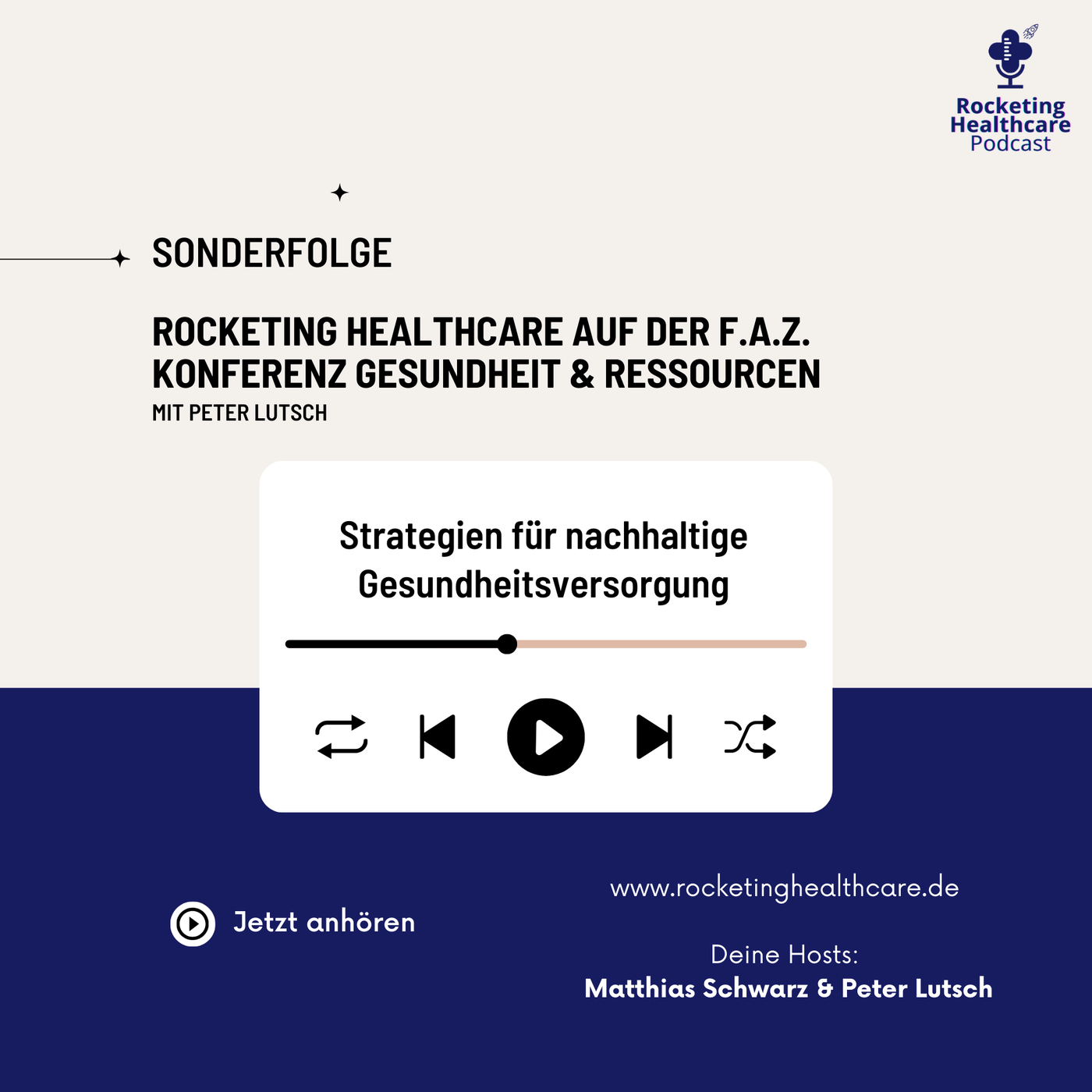 RHC 030: Sonderfolge - Rocketing Healthcare auf der F.A.Z. Konferenz Gesundheit & Ressourcen