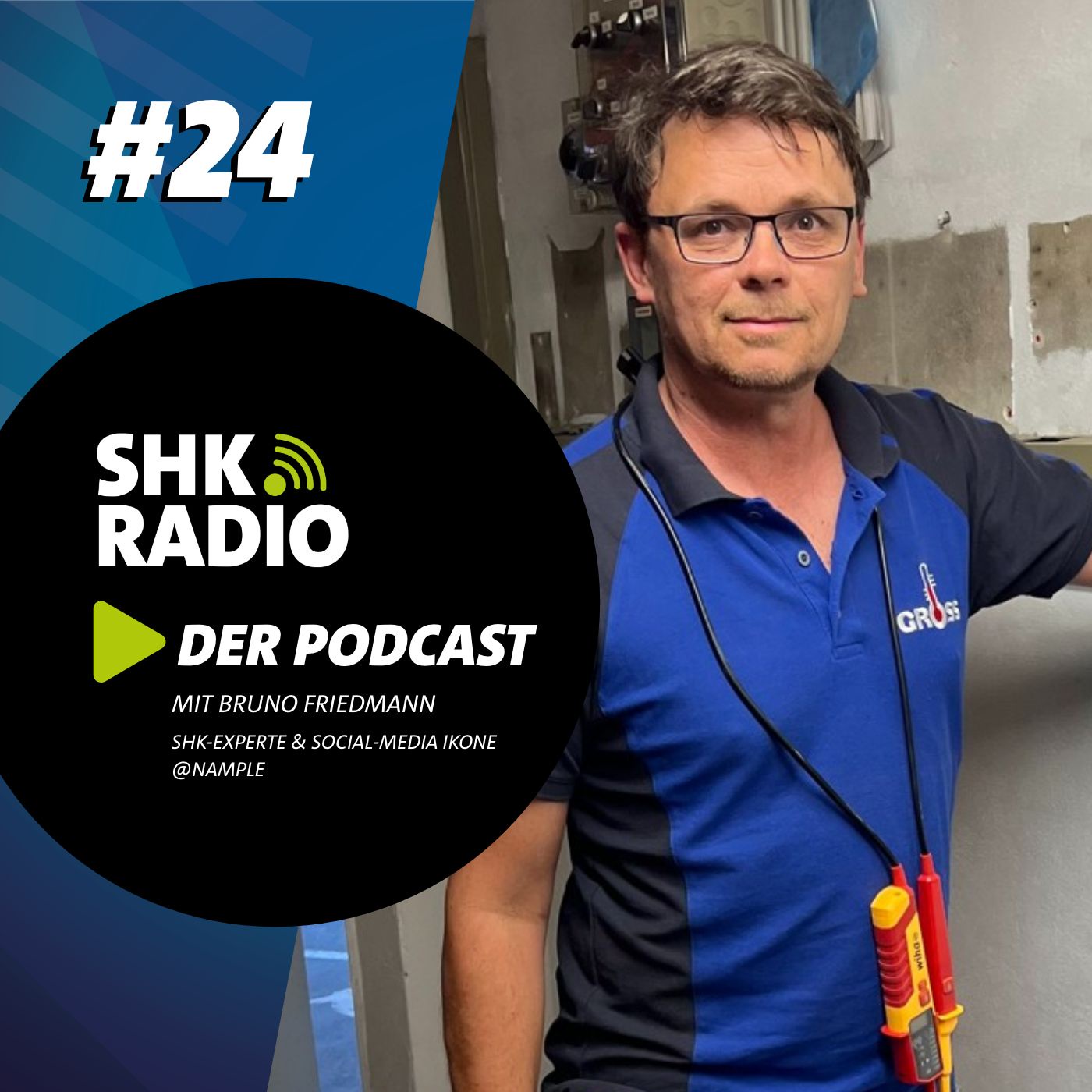 SHK RADIO #24 - SHK Experte & Social Media Ikone @NAMPLE