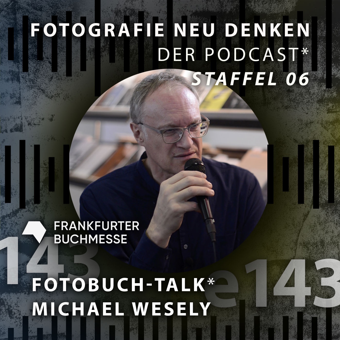 e143 Fotobuch-Talk mit Michael Wesely. Frankfurter Buchmesse.