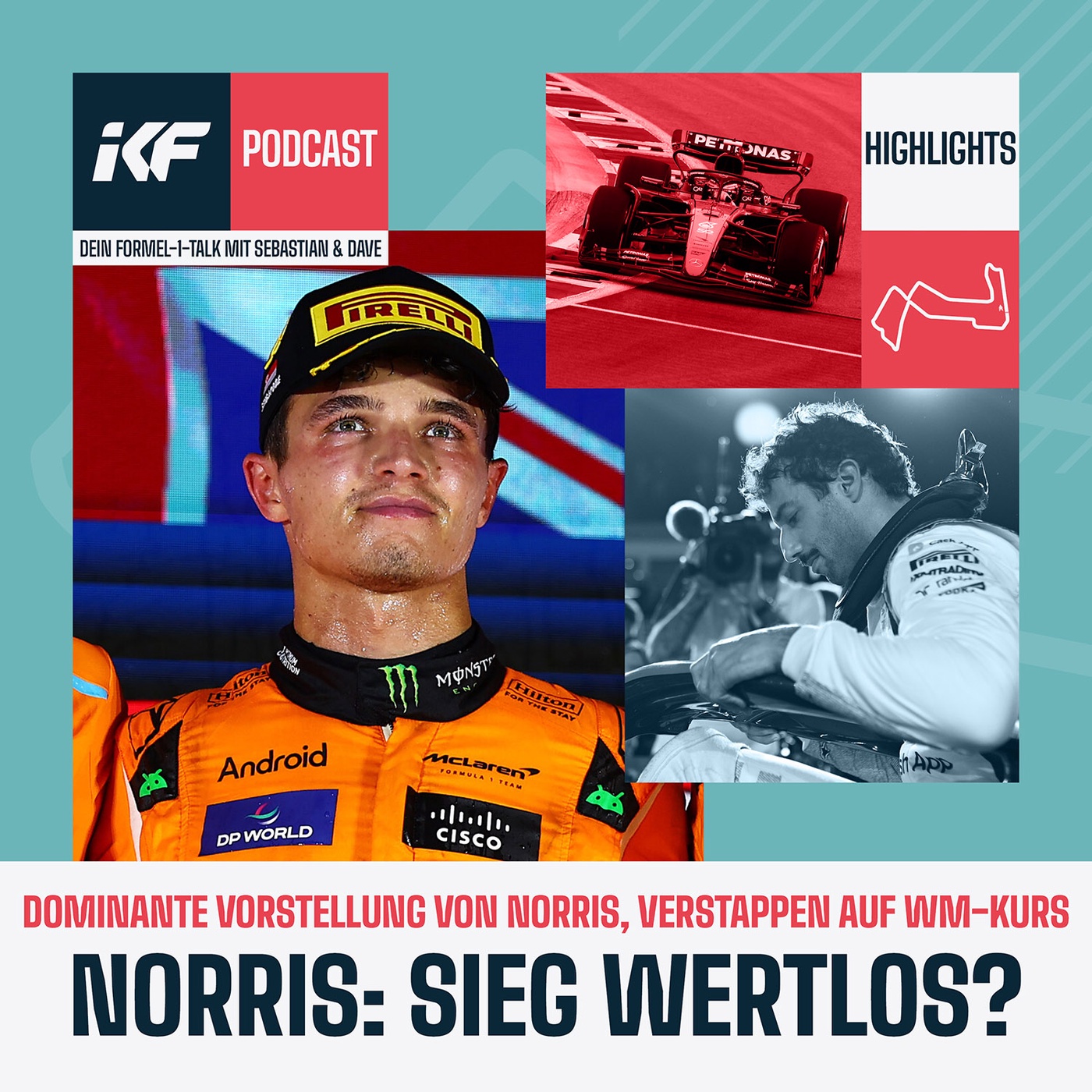 HIGHLIGHTS: Norris-Sieg wertlos?