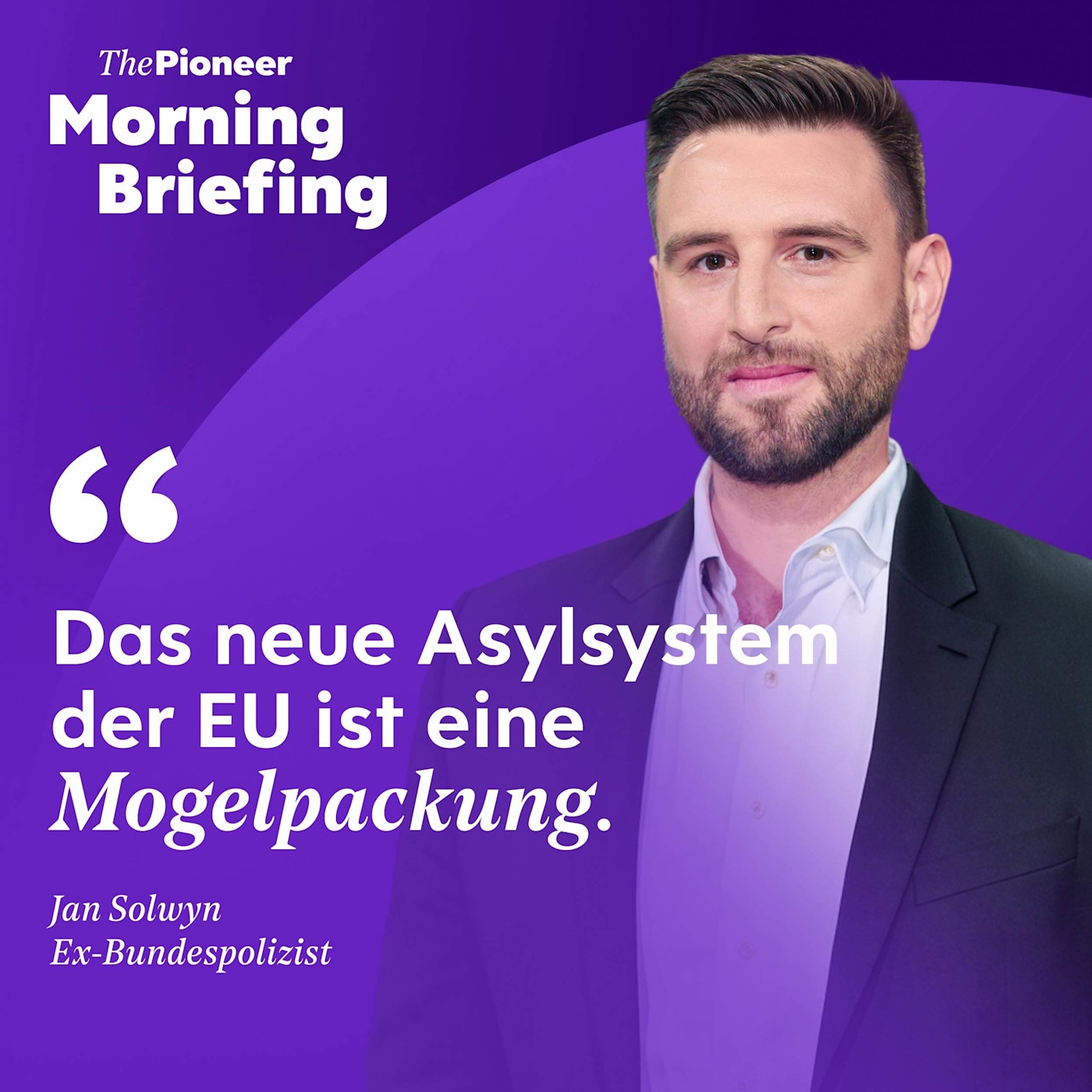 Ex-Bundespolizist Jan Solwyn: „EU-Asylsystem ist eine Mogelpackung” | Das doppelte Deutschland | Presseschau