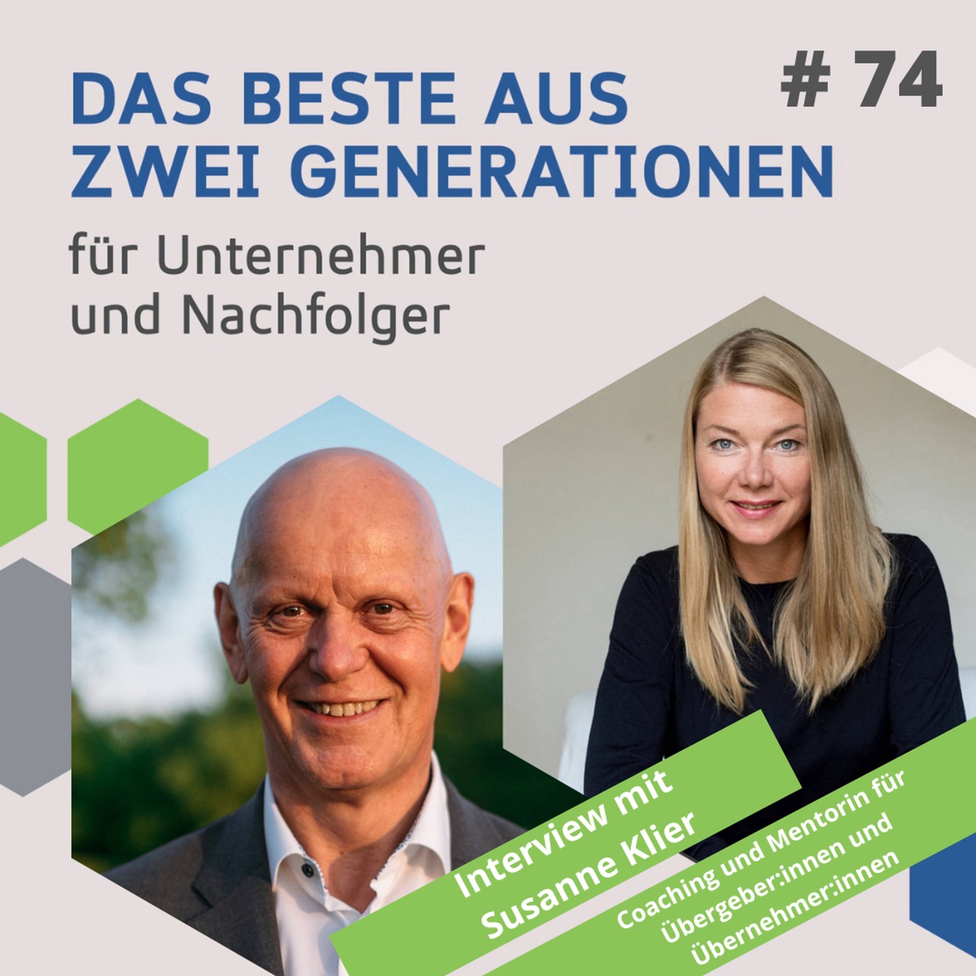 074 - Interview mit Susanne Klier - Coaching und Mentorin für Übergeber:innen und Übernehmer:innen