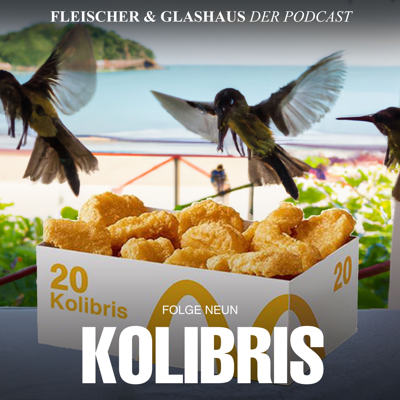 20er Kolibri mit allen Saucen