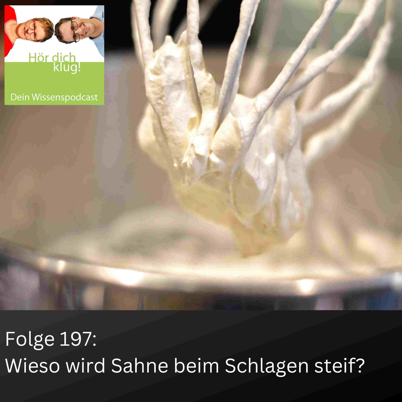 Wieso wird Sahne beim Schlagen steif?