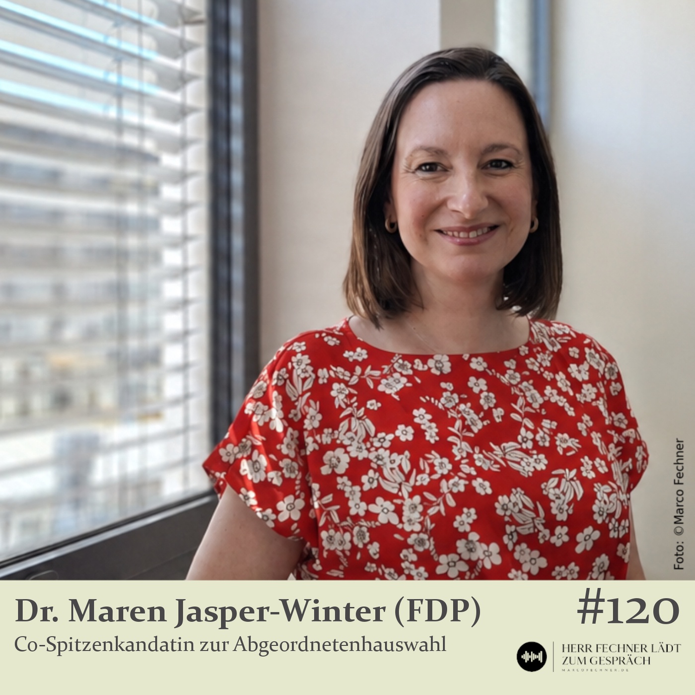 #120 Dr. Maren Jasper-Winter (FDP), Co-Spitzenkandidatin zur Abgeordnetenhauswahl