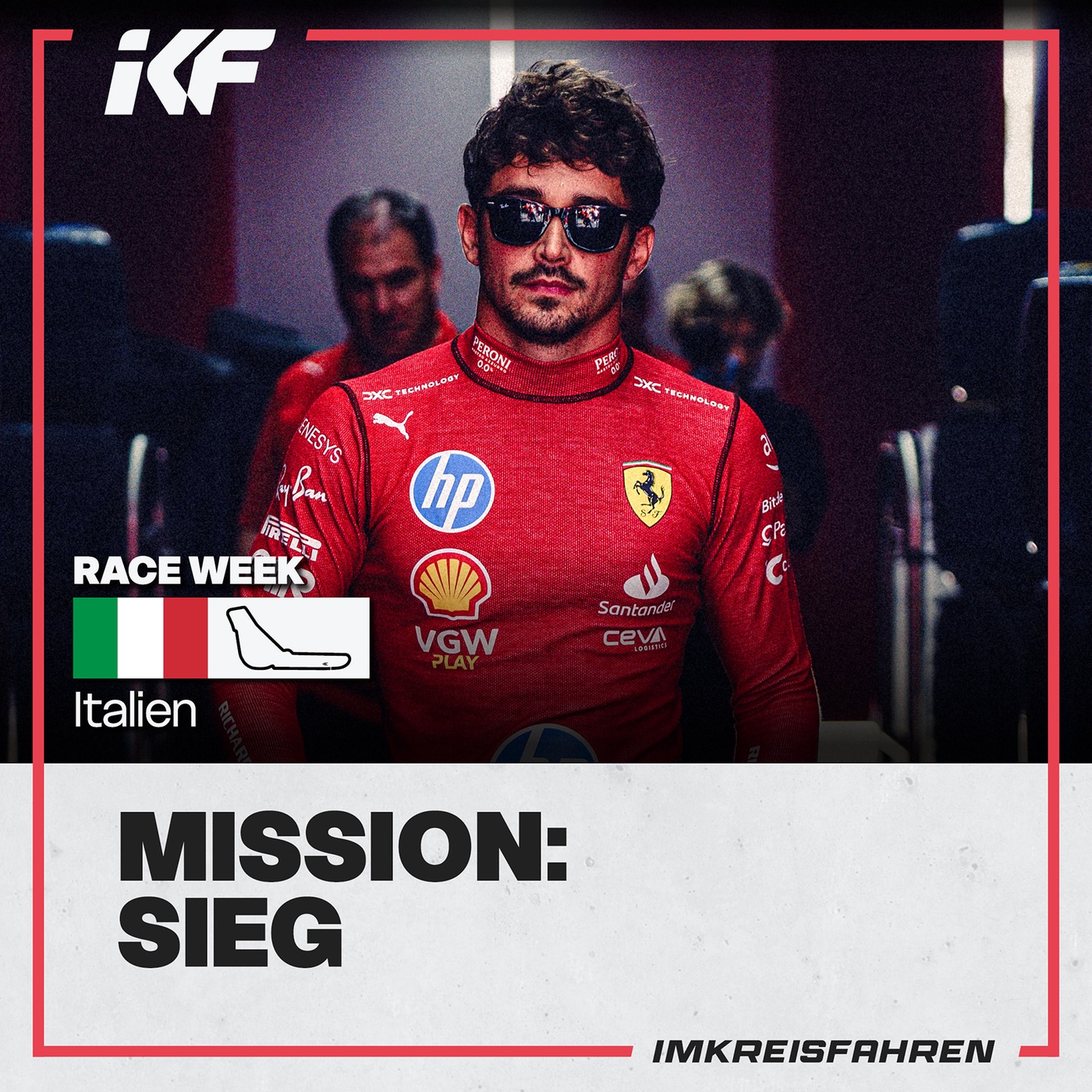 Ferrari mit Mission Sieg | race week Italien
