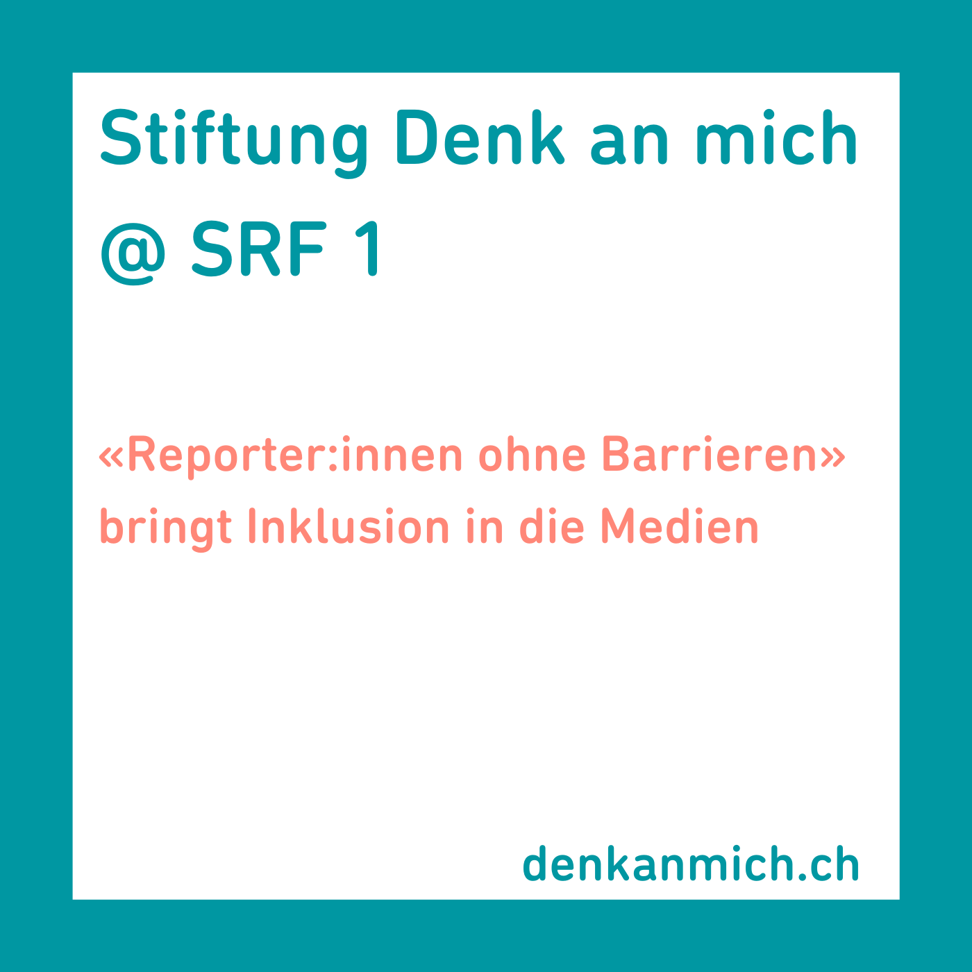 Senad Gafuri: «Reporter:innen ohne Barrieren» bringt Inklusion in die Medien