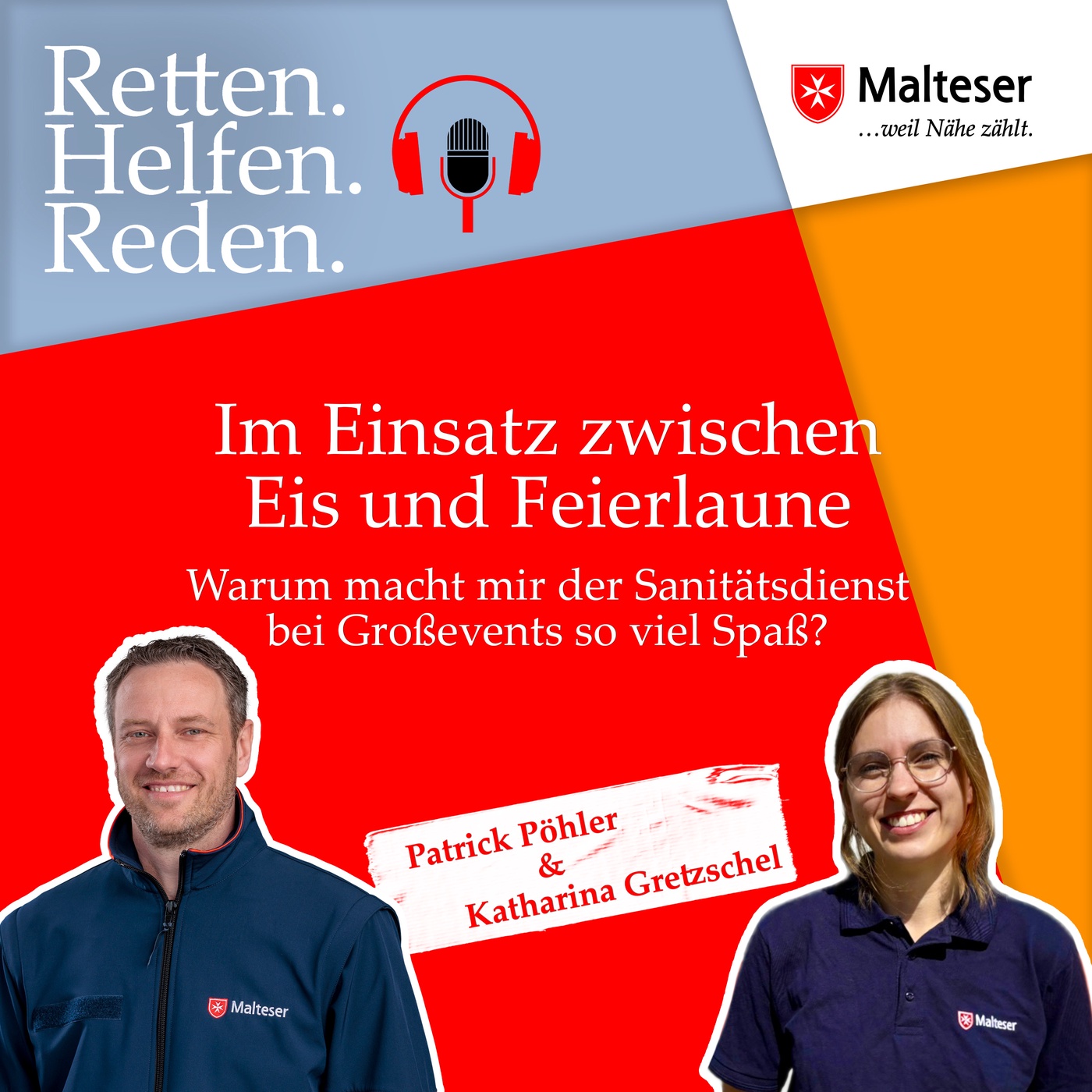 Im Einsatz zwischen Eis und Feierlaune - Warum macht mir der Sanitätsdienst bei Großevents so viel Spaß?