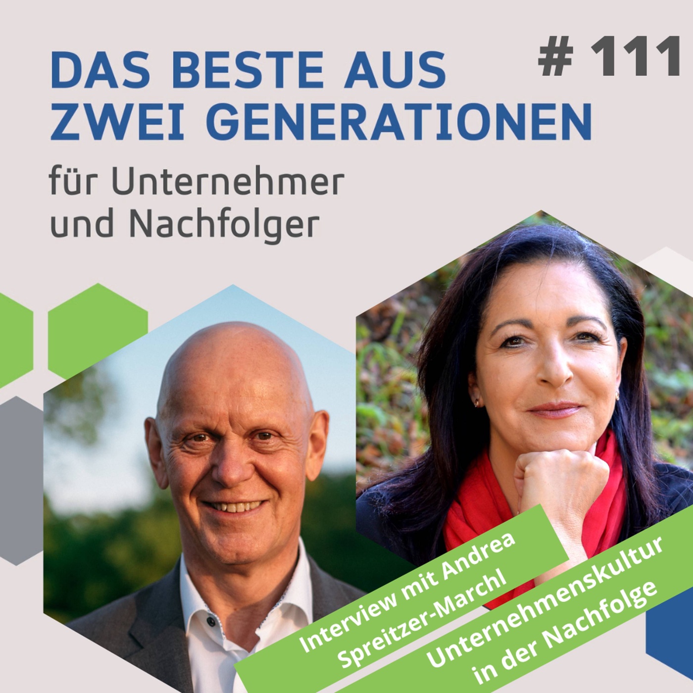 111 - Interview mit Andrea Spreitzer-Marchl  - Unternehmenskultur in der Nachfolge