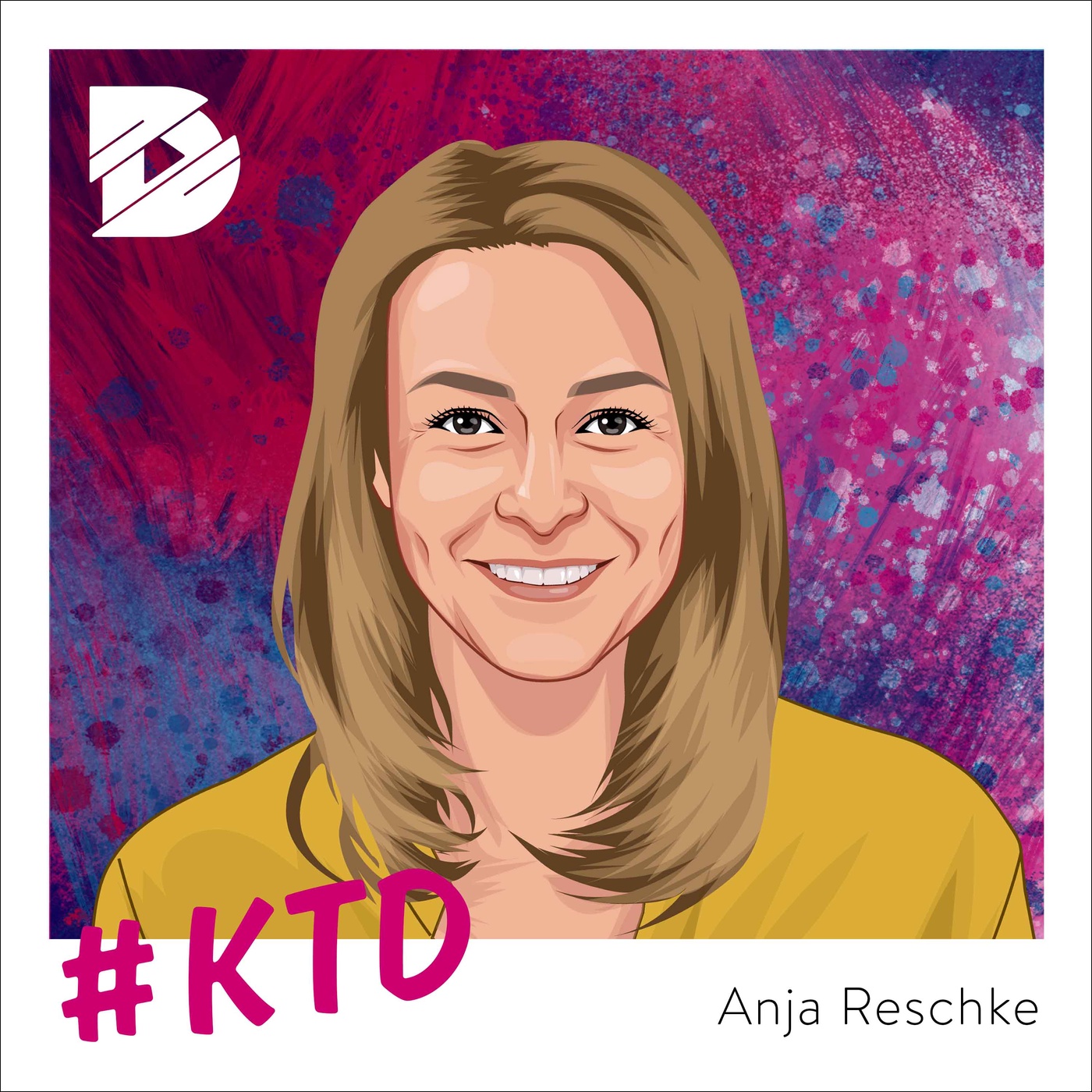 Anja Reschke (NDR-Journalistin) – Immer schön gerade bleiben! | Kunst trifft Digital #24