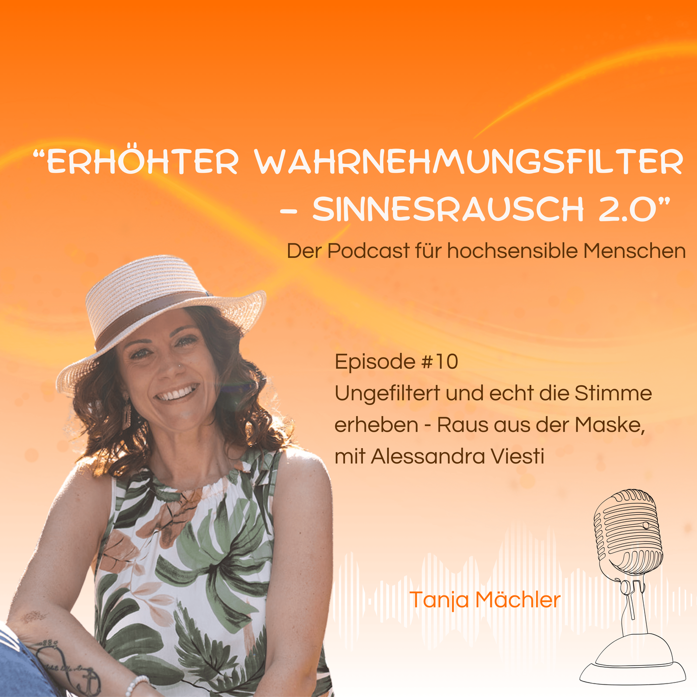 Episode #10 - Ungefiltert und echt die Stimmer erheben  - Raus aus der Maske
