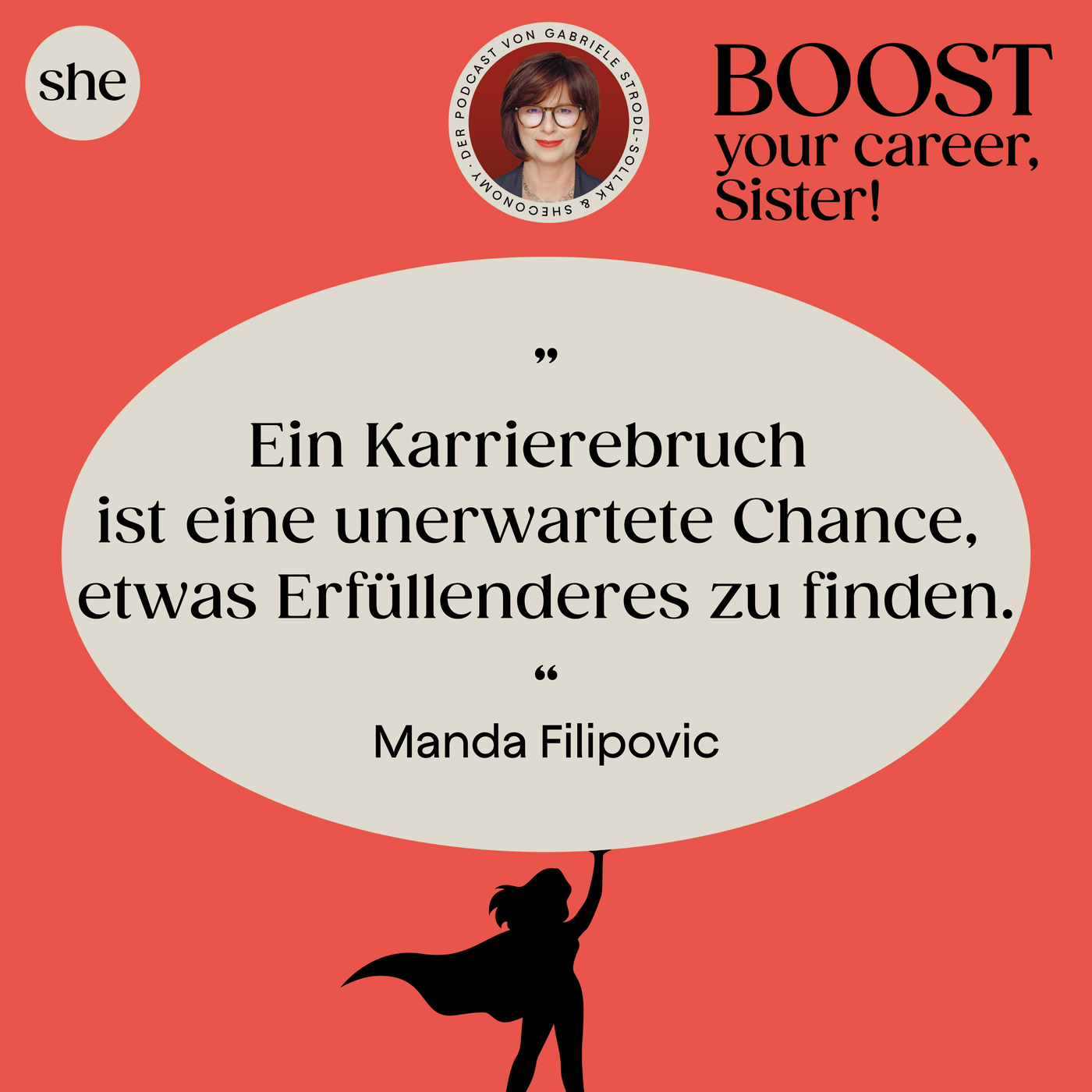 Ein Karrierebruch ist eine unerwartete Chance, etwas Erfüllenderes zu finden. | Manda Filipovic, HR Business Partner