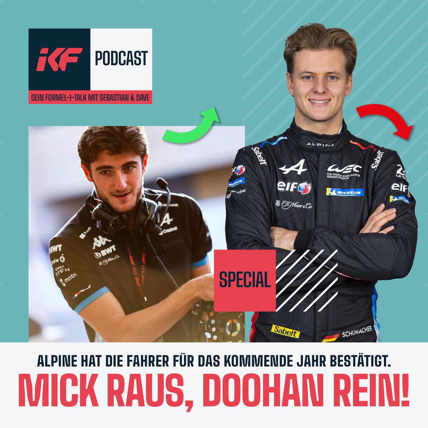 Mick raus, Doohan rein!