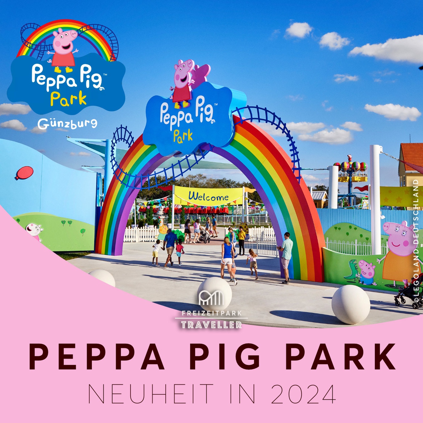 PEPPA PIG Park - Neuer Freizeitpark in 2024