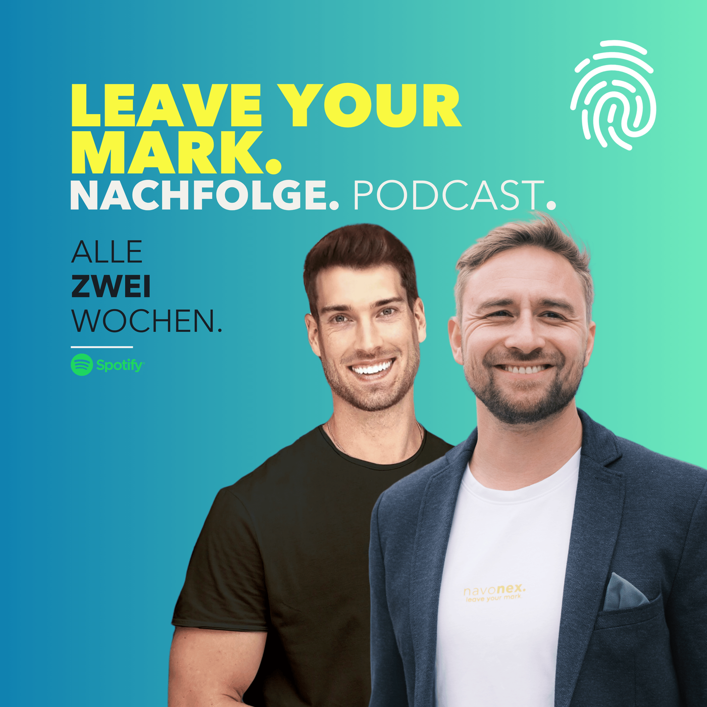 leave your mark. Nachfolge. Podcast.