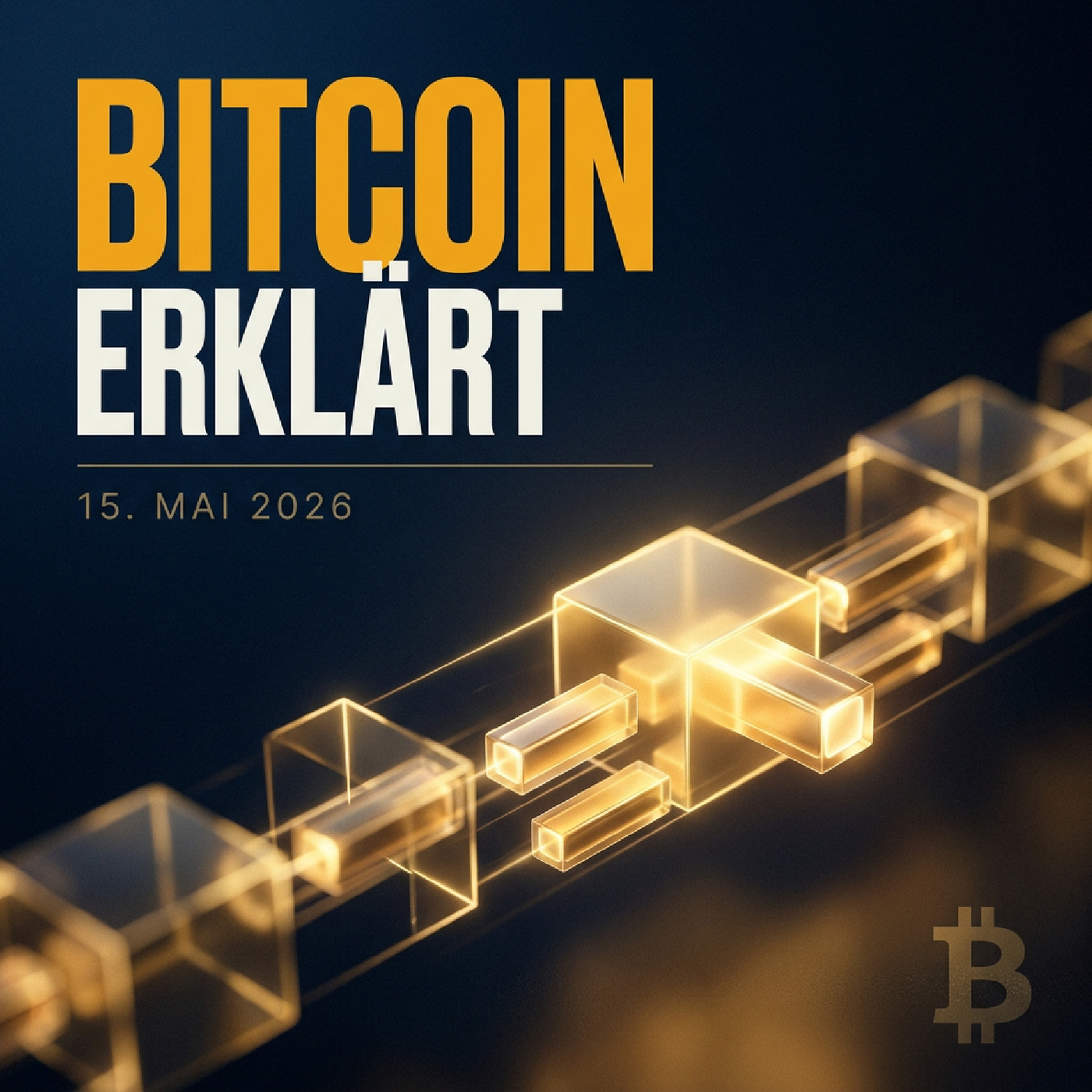 Bitcoin Erklärt · 15.05.2026 — UTXO einfach erklärt: Die Bausteine deiner Bitcoin