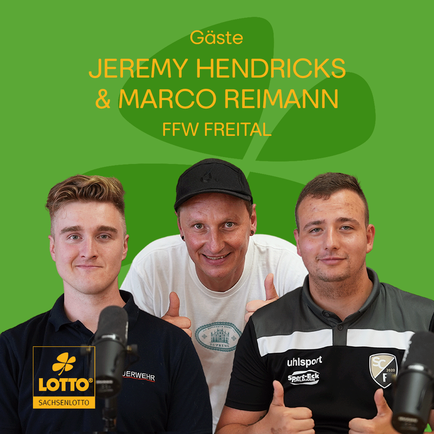 Sachsenlotto MÖGLICHMACHER Podcast | Jeremy Hendricks & Marco Reimann