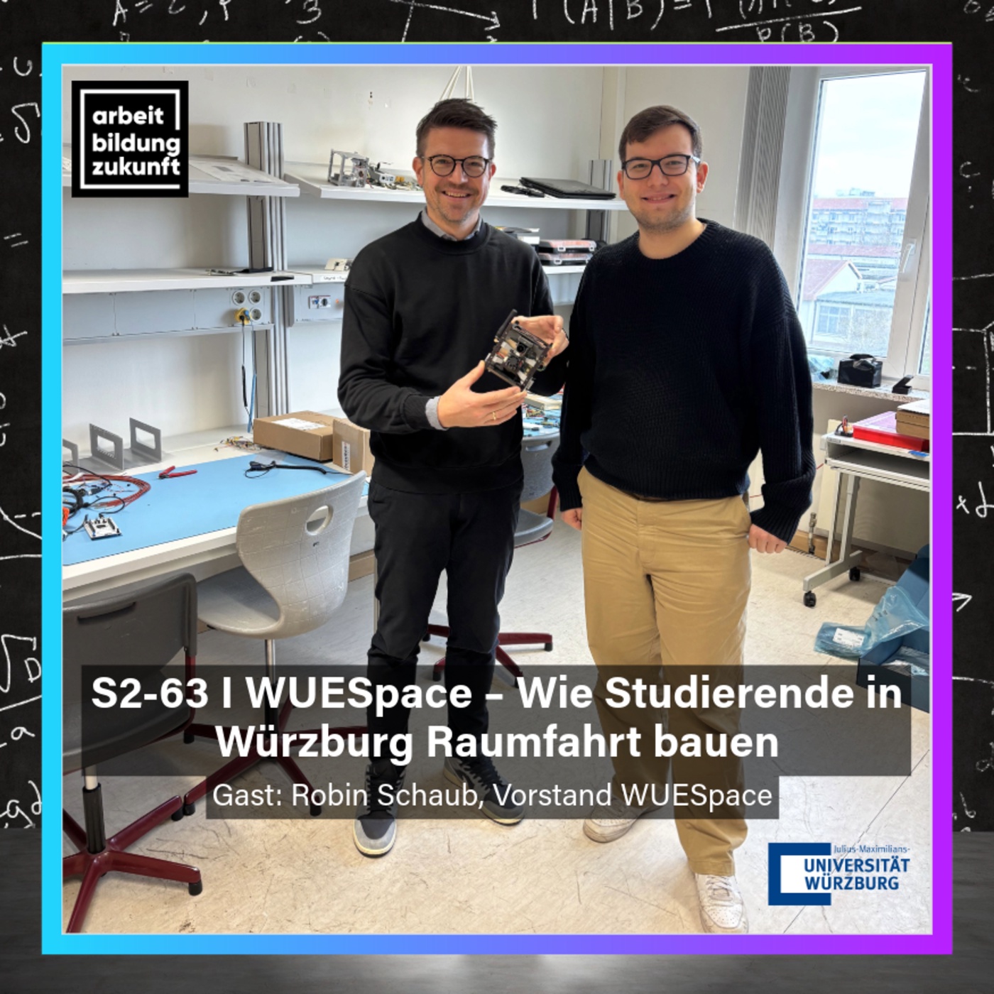 ABZ 02-63 Vom Hörsaal ins Weltall: Forschung, Praxis & Talente bei WüSpace e.V.