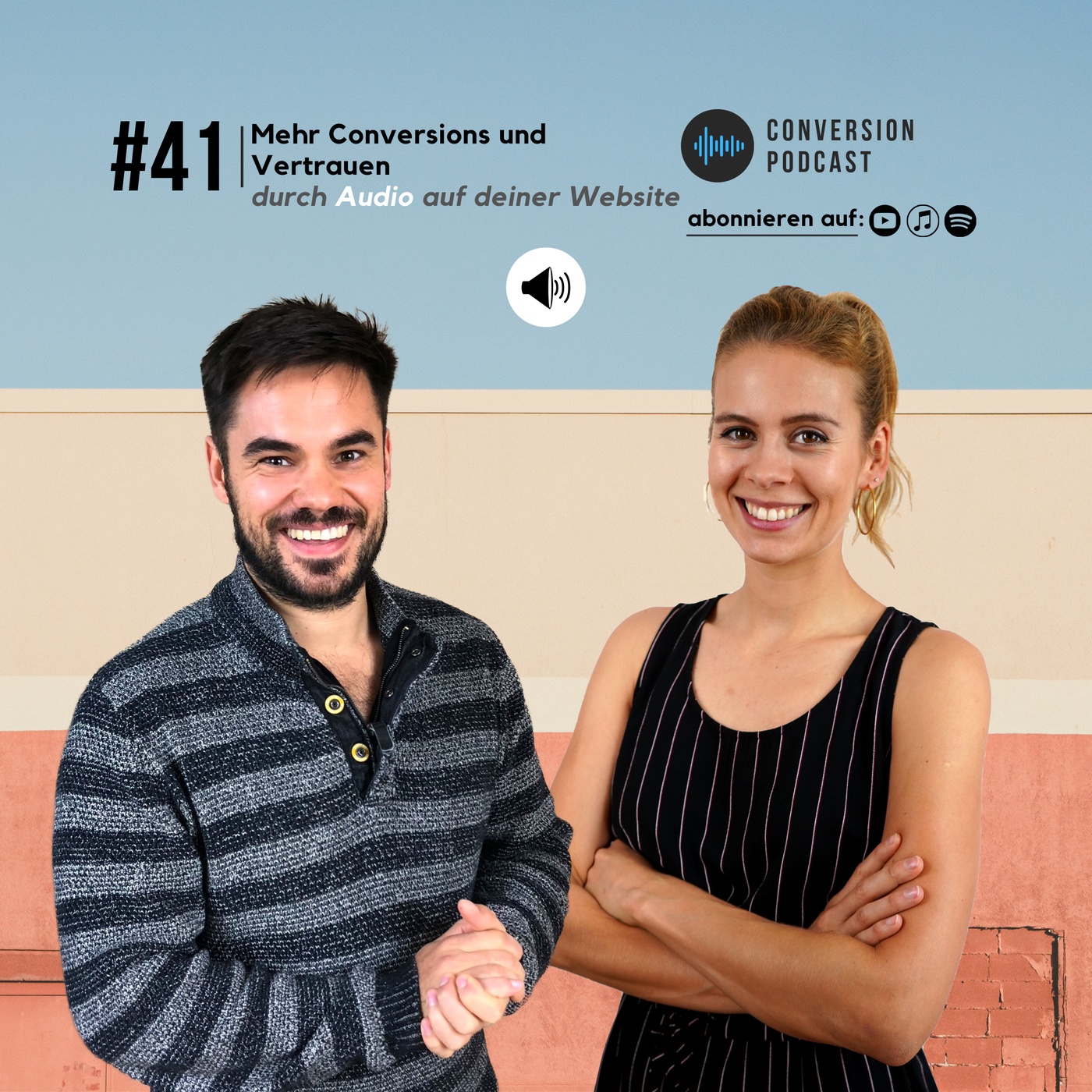 Mehr Conversions und Vertrauen durch Audio auf deiner Website | #41 Conversion Podcast