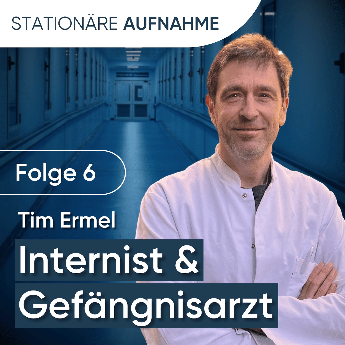 Internist & Gefängnisarzt Tim Ermel: „Es ist eine abgeschottete Welt“