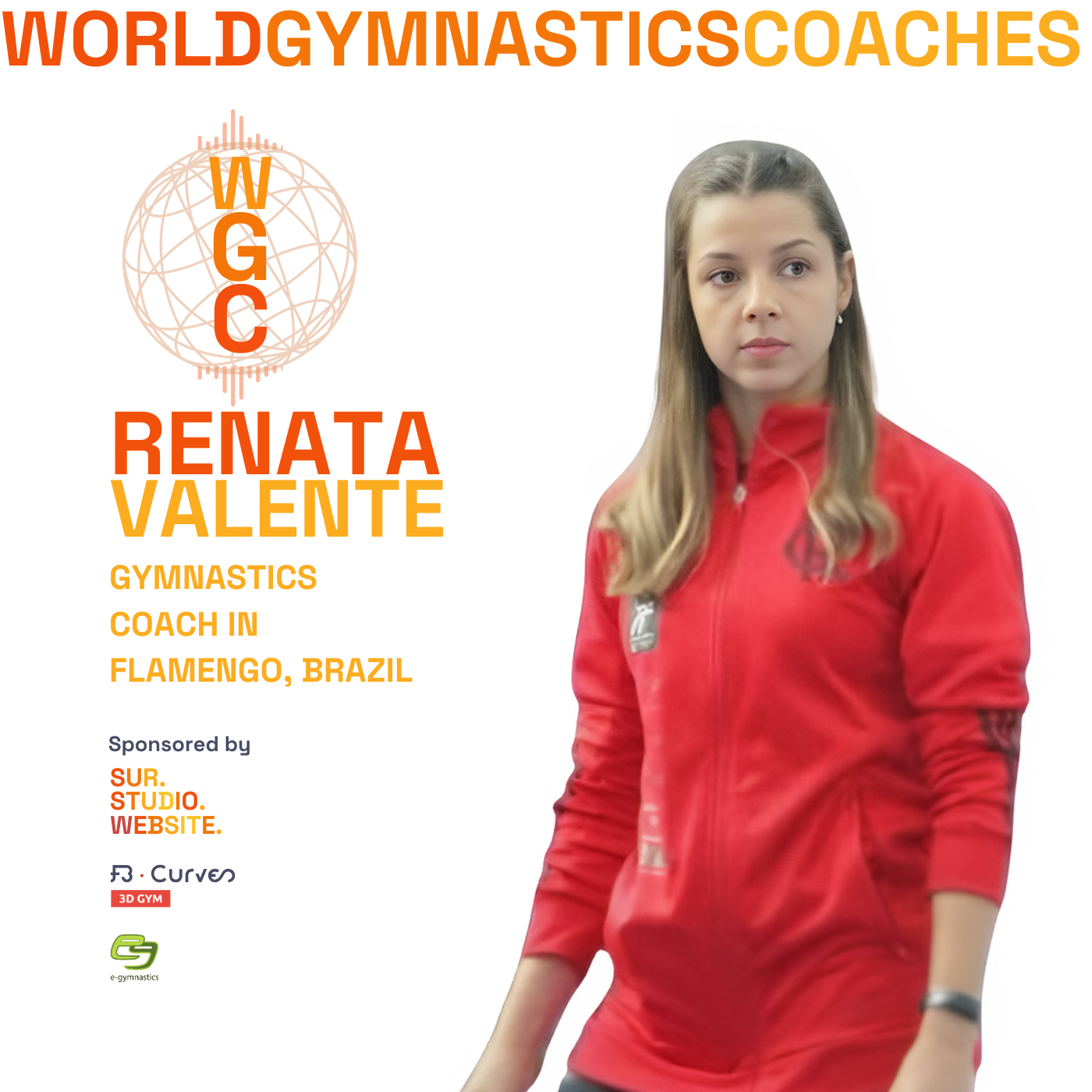 14. Renata Valente - Artistic Gymnastics Coach in Club Regatas do Flamengo