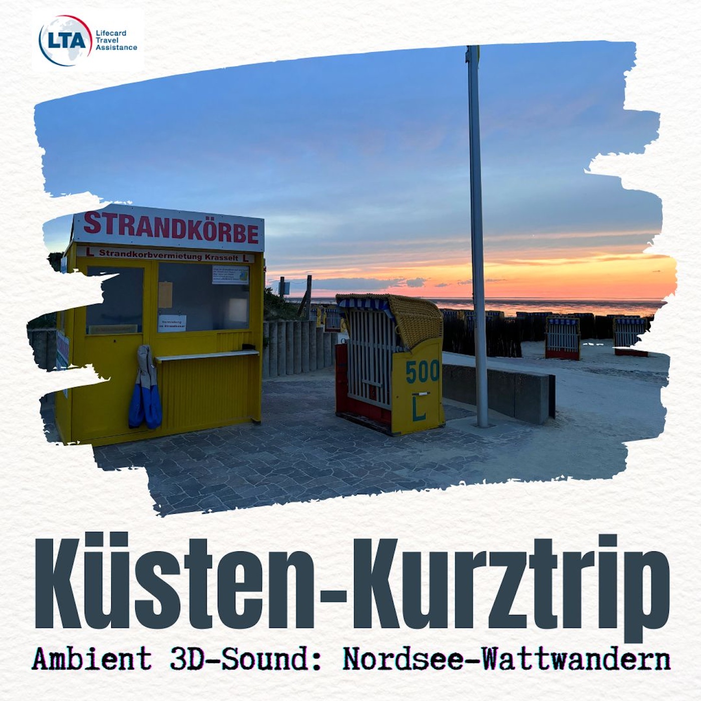 ASMR Wattwandern an der Nordseeküste von Cuxhaven: Ambient 3D-Sound zum Einschlafen