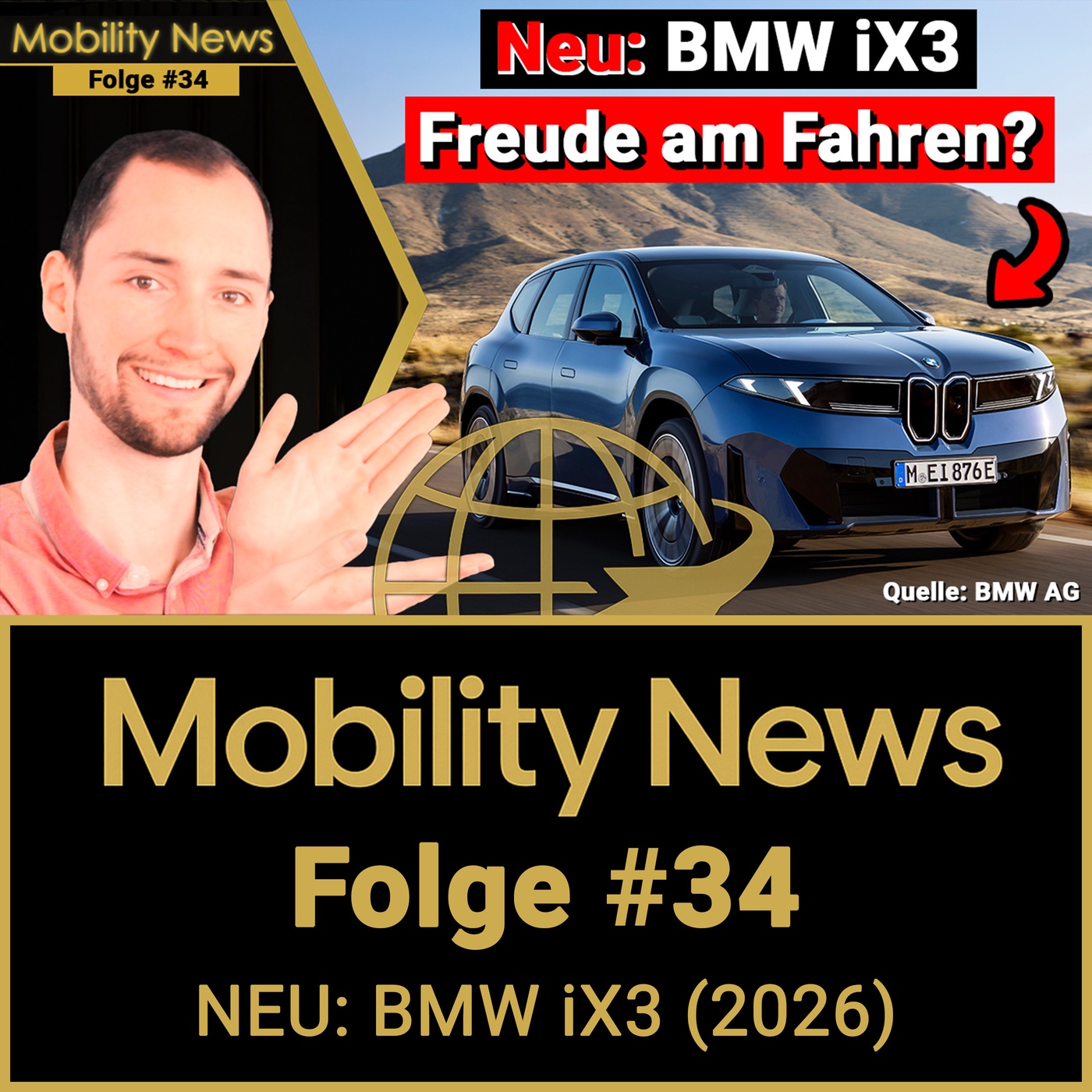Erster Eindruck: KostenFALLE oder FamilienTRAUM?! BMW iX3 (2026) mit 800km | Mobility News #34
