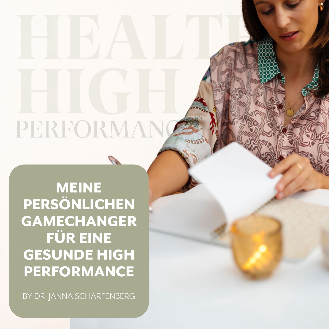 Meine persönlichen Gamechanger für eine gesunde High Performance