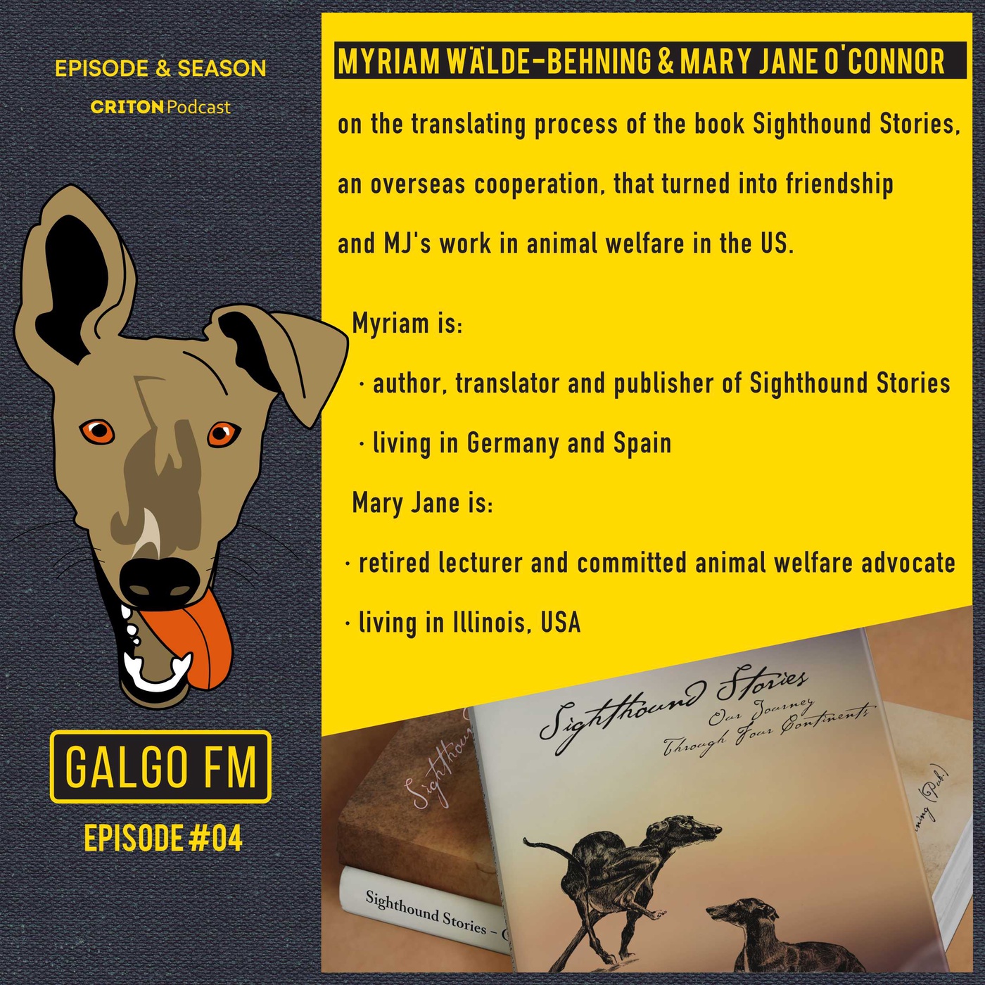 S01E04 English | GALGO FM | Myriam Wälde-Behning+MJ O'Connor