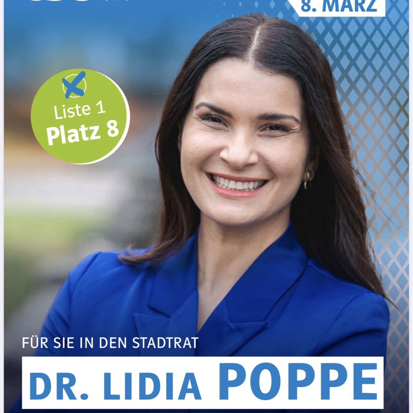Liste 1 Platz 8 - warum kandidiere ich für den Stadtrat in Bad Kissingen?