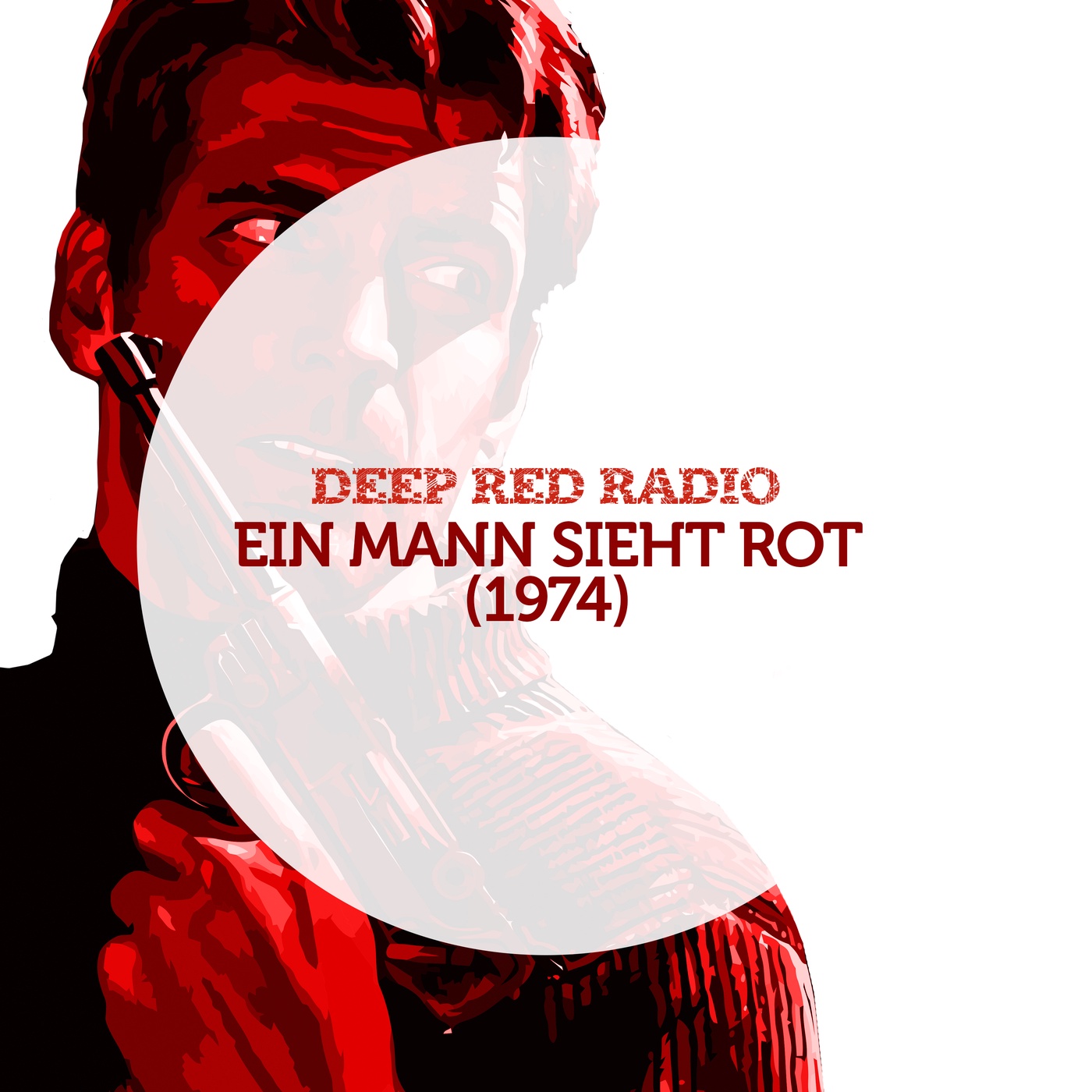 Ein Mann sieht Rot