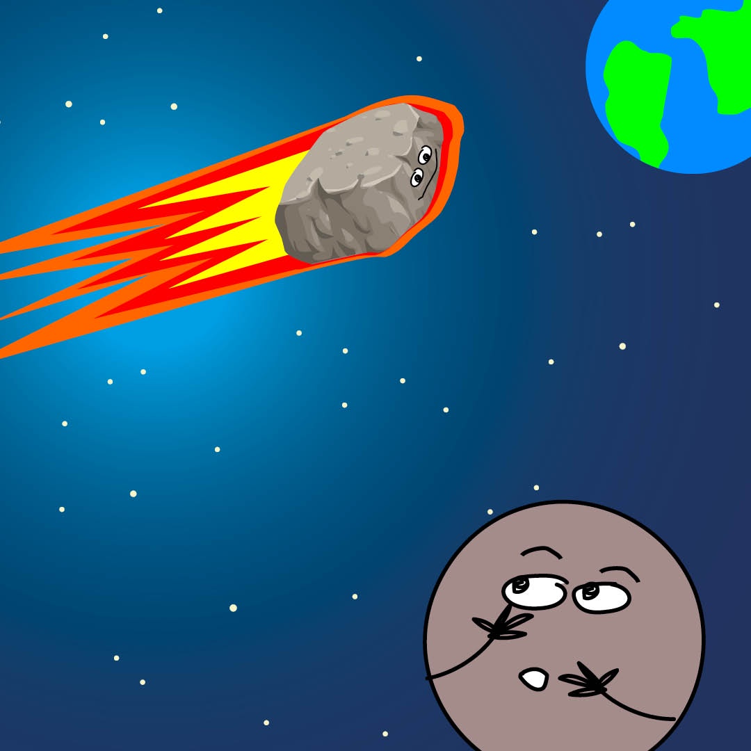 Pluto in der Kurzwelle: Meteorit in Blaubeuren