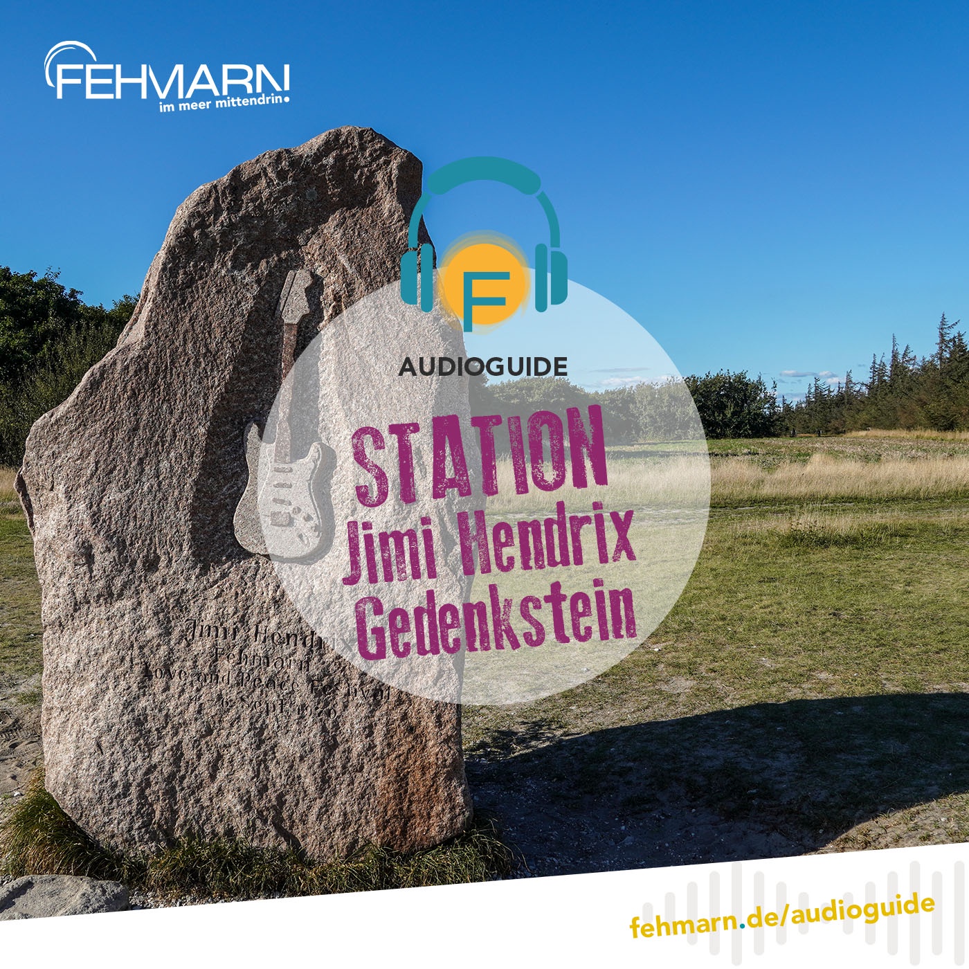 Jimi Hendrix Gedenkstein - Audioguide Fehmarn