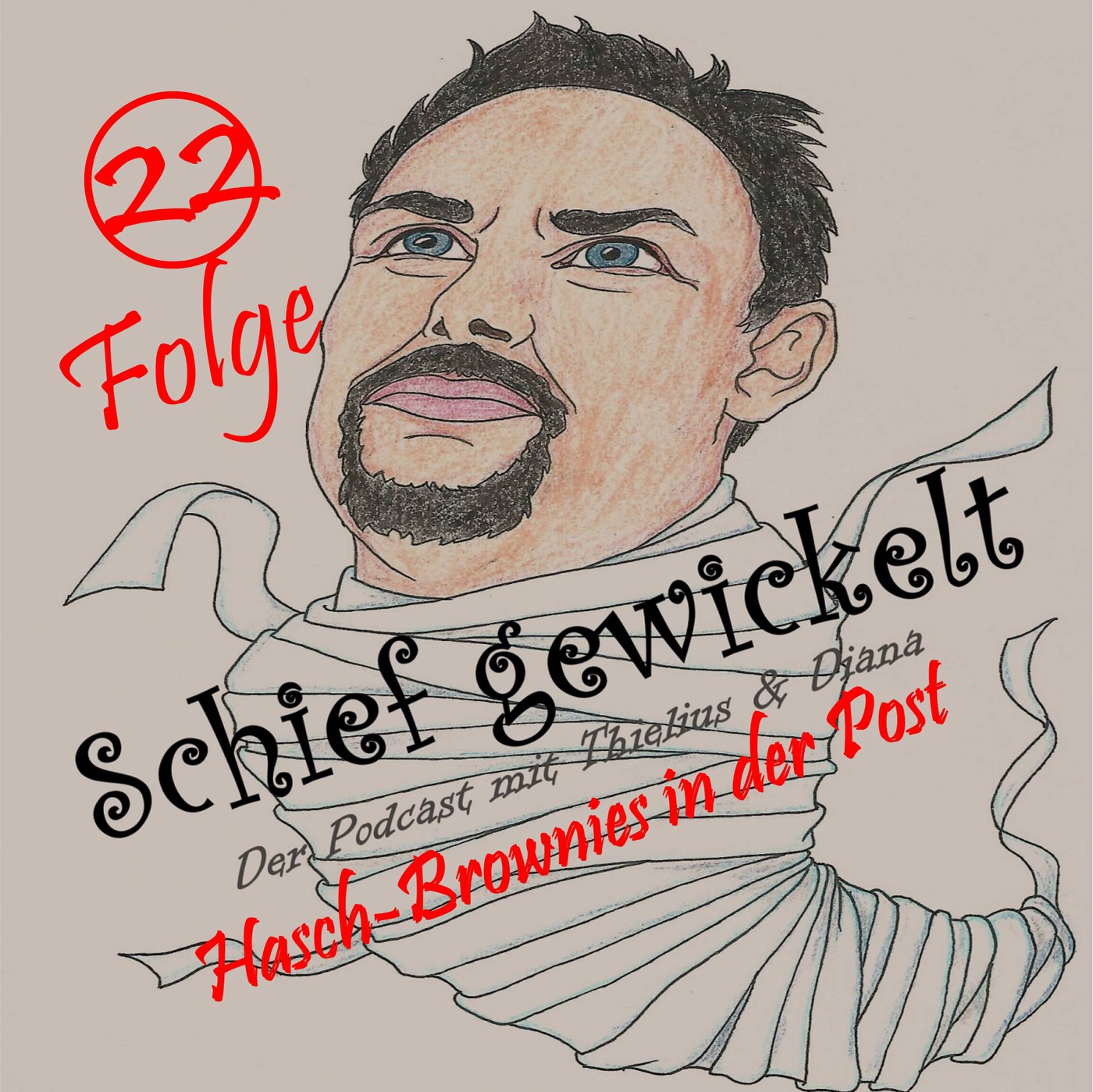Hasch-Brownies in der Post