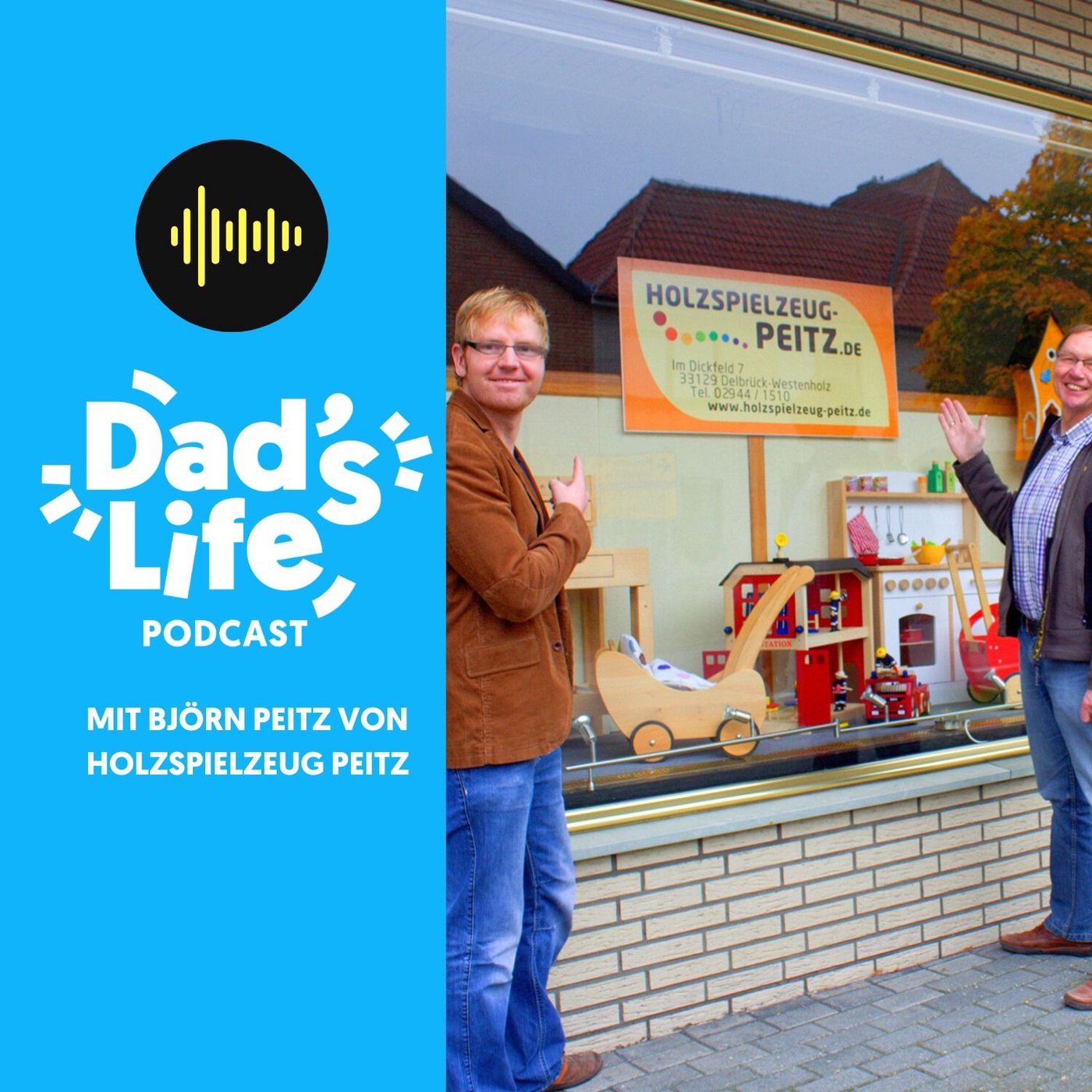 #25 Dad's Talk mit Björn Peitz von Holzspielzeug Peitz