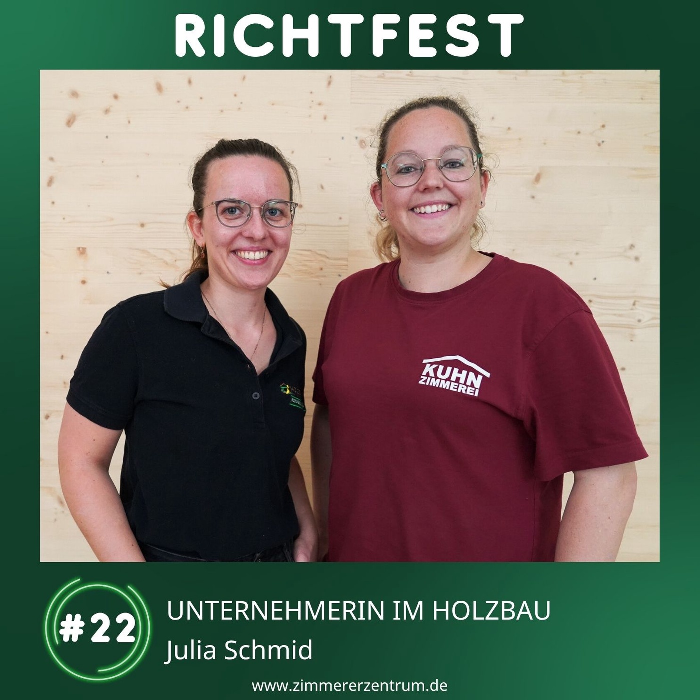 #22 Unternehmerin im Holzbau X Julia Schmid