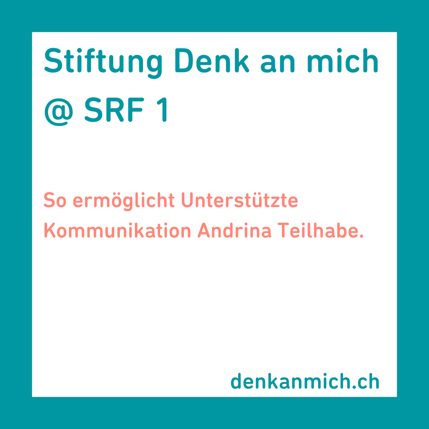 So ermöglicht Unterstützte Kommunikation Andrina Teilhabe